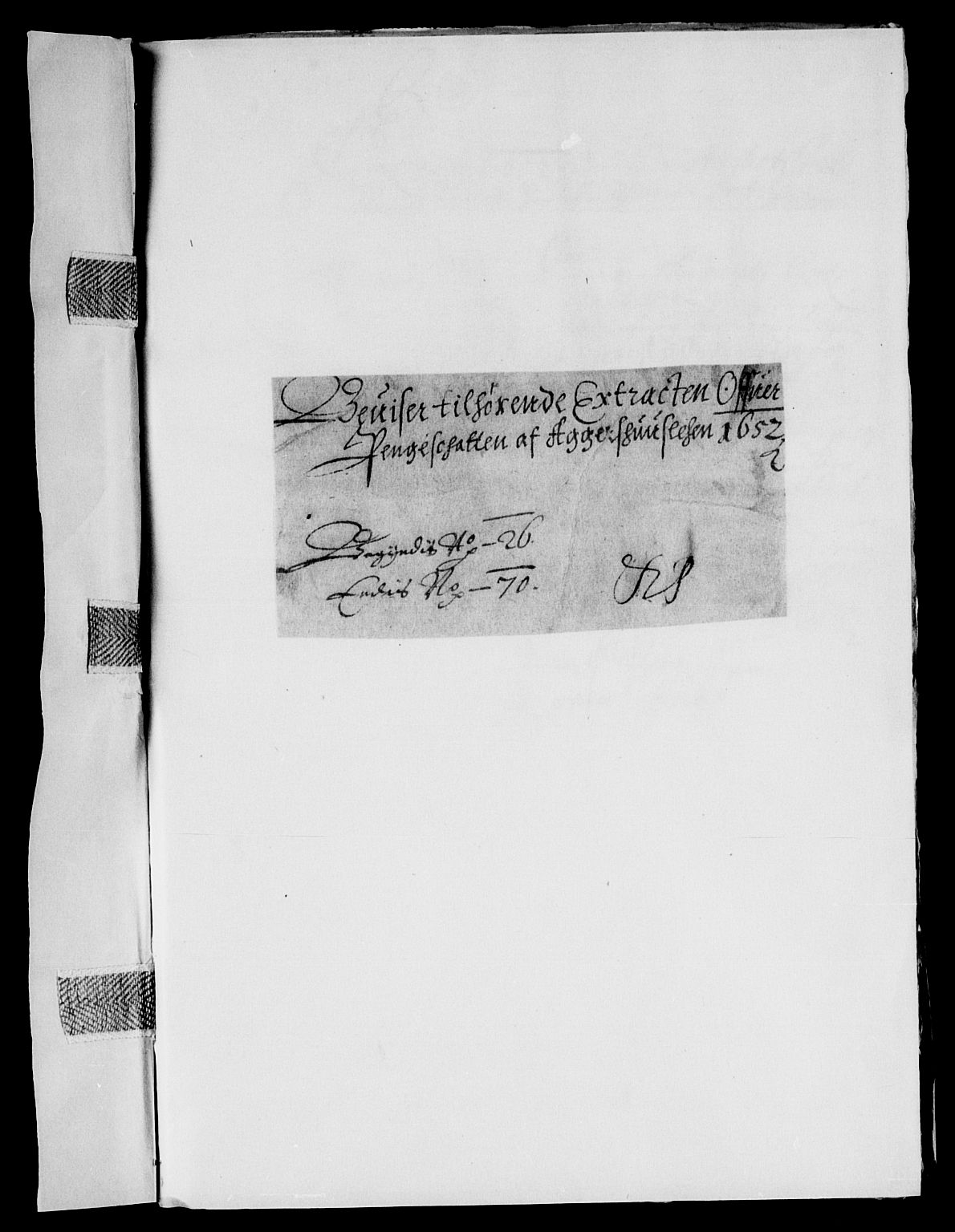 Rentekammeret inntil 1814, Reviderte regnskaper, Lensregnskaper, RA/EA-5023/R/Rb/Rba/L0213: Akershus len, 1652-1653