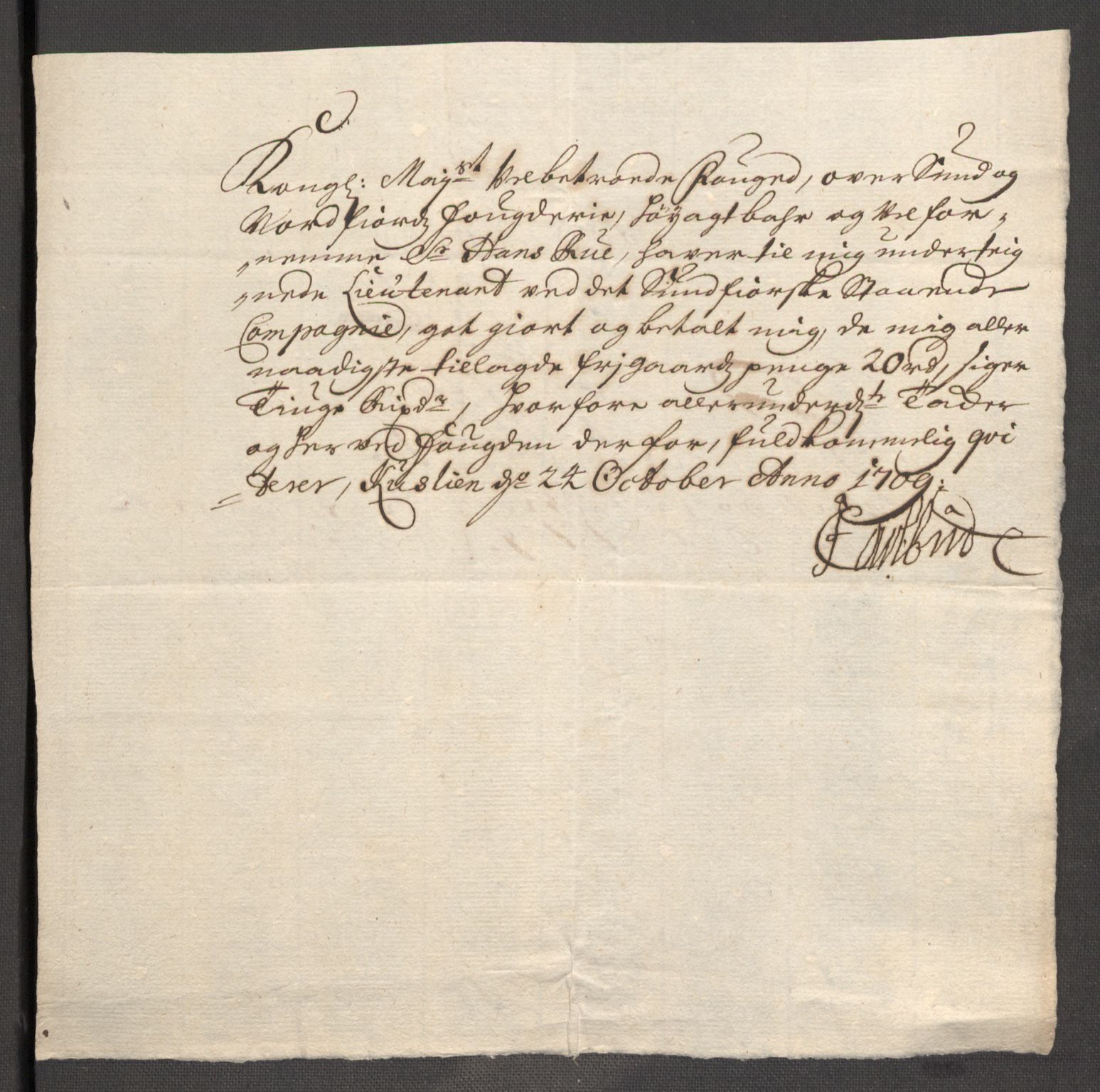 Rentekammeret inntil 1814, Reviderte regnskaper, Fogderegnskap, RA/EA-4092/R53/L3432: Fogderegnskap Sunn- og Nordfjord, 1709, p. 151