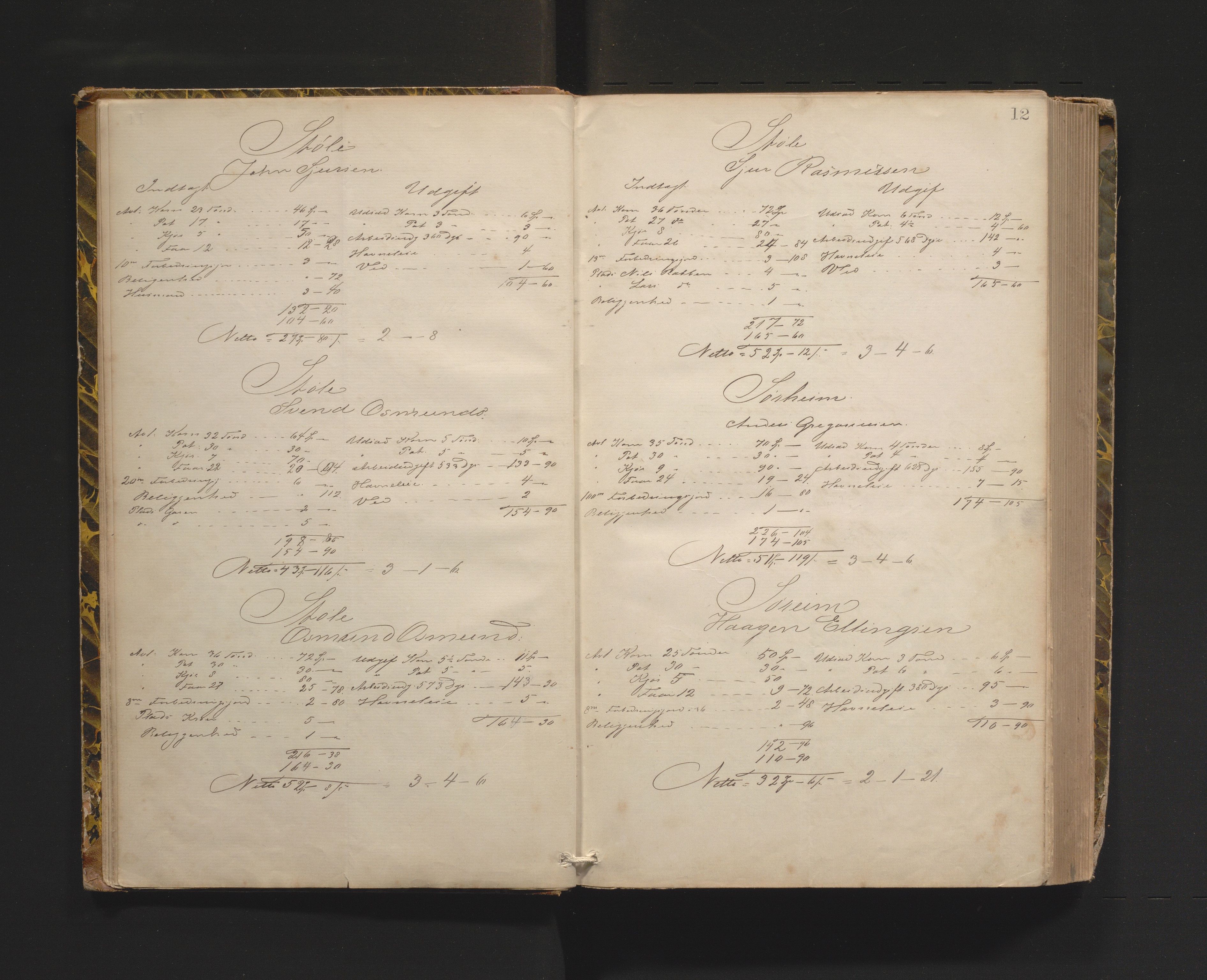 Etne kommune. Herredskommisjonen av 1863, IKAH/1211-181/A/Aa/L0001: Møtebok for Etne herredskommisjon, 1864-1870
