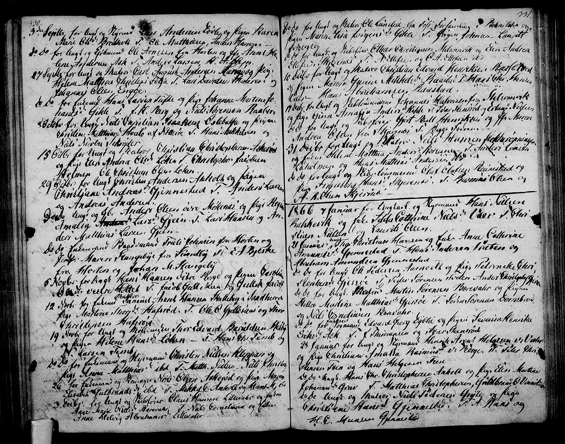 Stokke kirkebøker, SAKO/A-320/F/Fa/L0004: Parish register (official) no. I 4, 1804-1815, p. 330-331