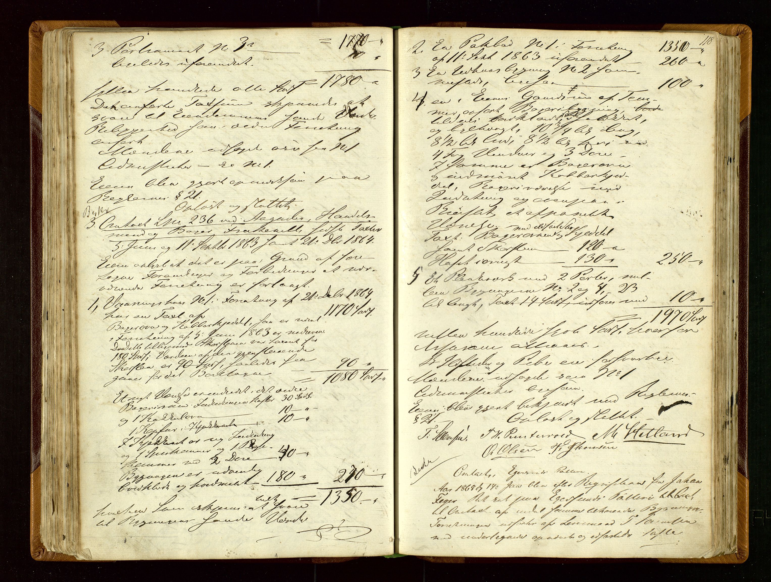 Eigersund lensmannskontor, AV/SAST-A-100171/God/L0002: Branntakstprotokoll, 1860-1873, p. 117b-118a