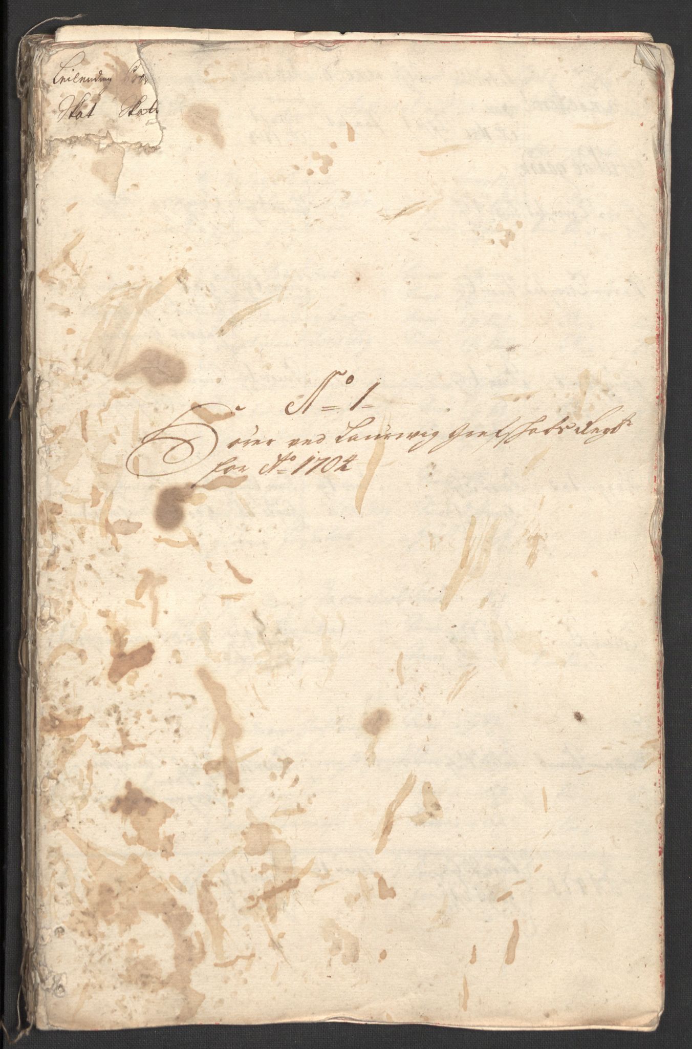 Rentekammeret inntil 1814, Reviderte regnskaper, Fogderegnskap, RA/EA-4092/R33/L1978: Fogderegnskap Larvik grevskap, 1704-1705, p. 13