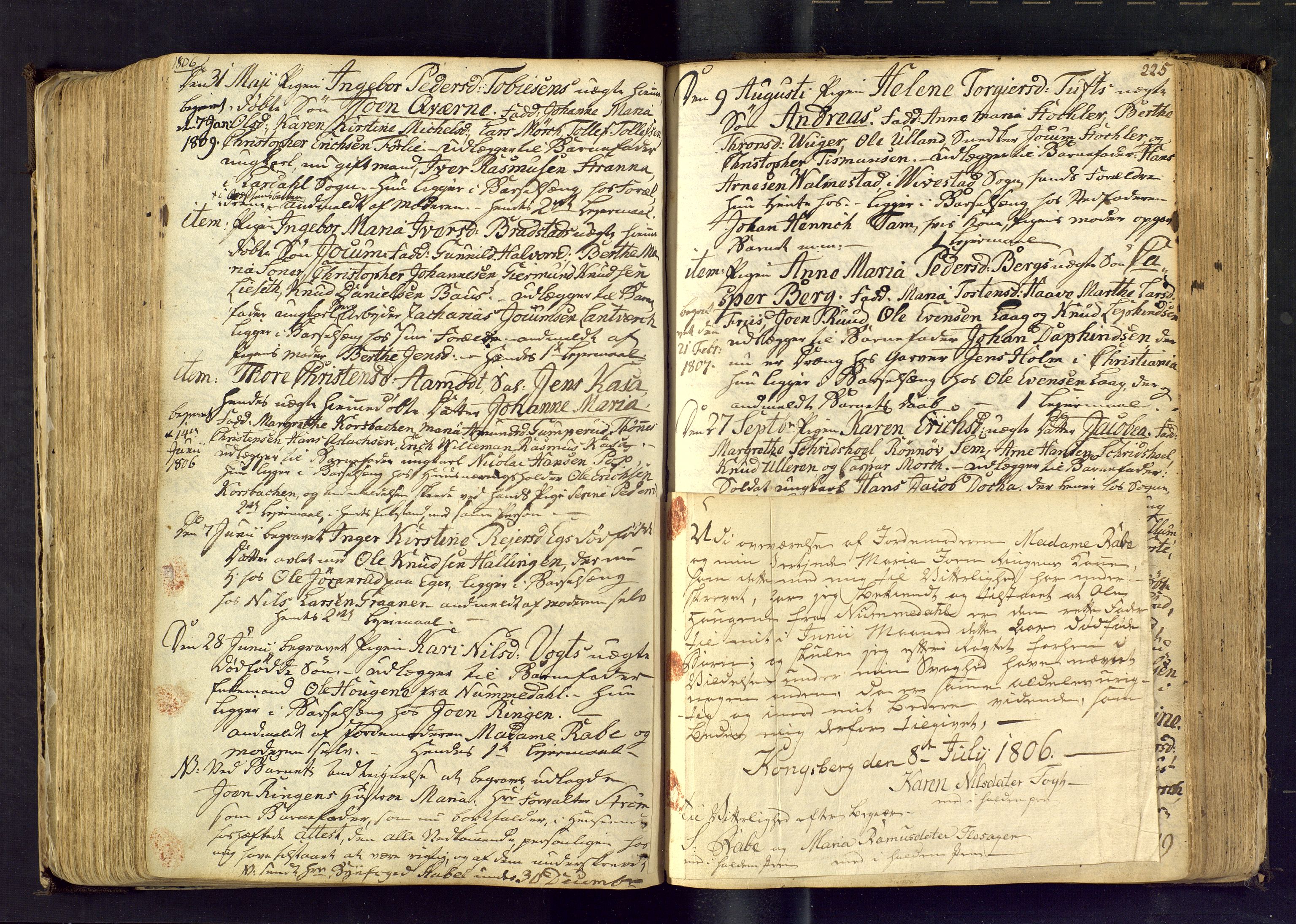 Kongsberg kirkebøker, SAKO/A-22/F/Fa/L0007: Parish register (official) no. I 7, 1795-1816