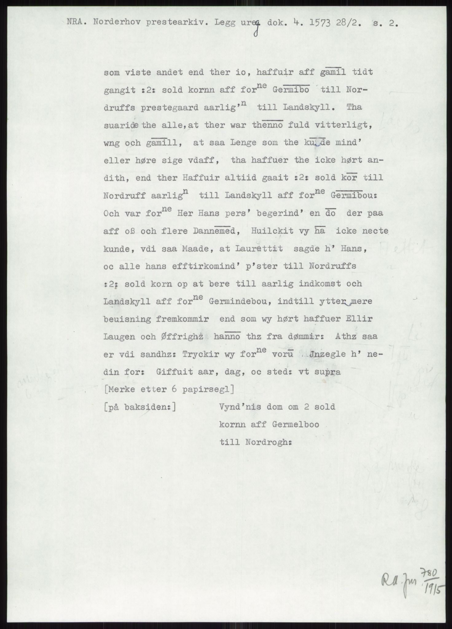 Samlinger til kildeutgivelse, Diplomavskriftsamlingen, AV/RA-EA-4053/H/Ha, p. 1231