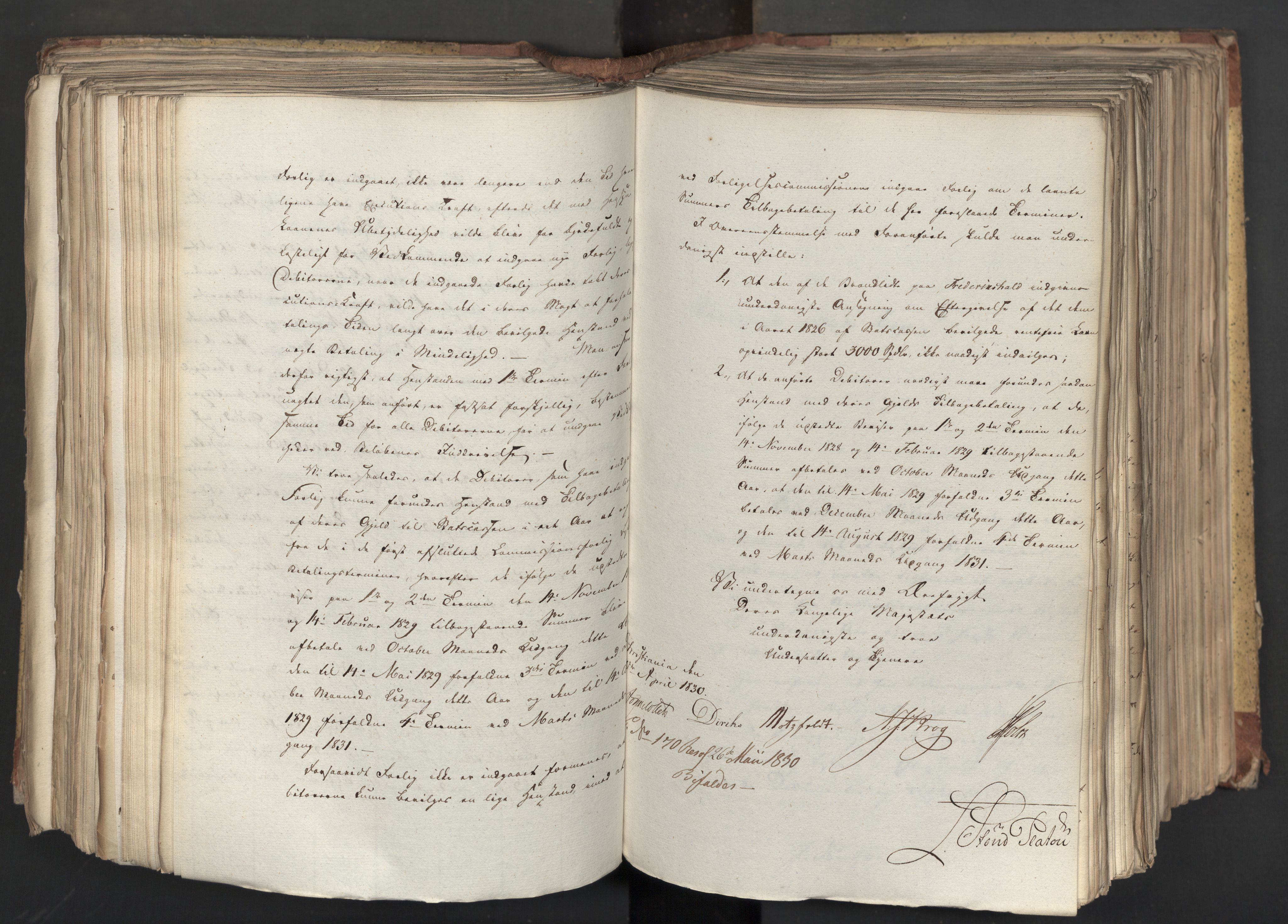 Statsrådsavdelingen i Stockholm, AV/RA-S-1003/D/Da/L0065: Regjeringsinnstillinger nr. 1-239, 1830, p. 364