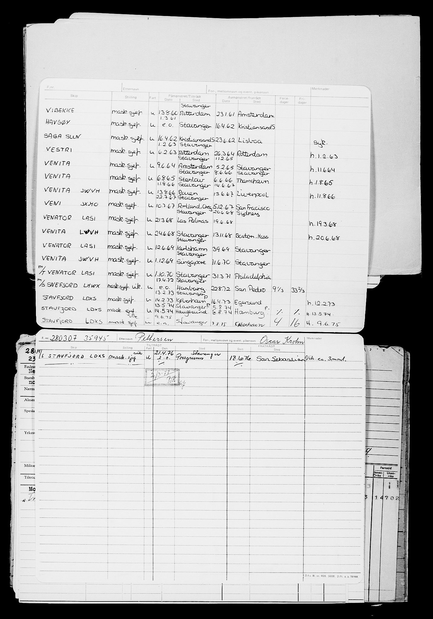 Direktoratet for sjømenn, AV/RA-S-3545/G/Gb/L0070: Hovedkort, 1907, p. 331