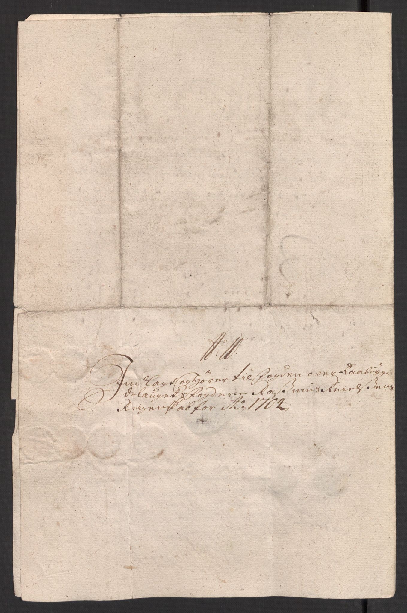 Rentekammeret inntil 1814, Reviderte regnskaper, Fogderegnskap, RA/EA-4092/R40/L2447: Fogderegnskap Råbyggelag, 1703-1705, p. 271