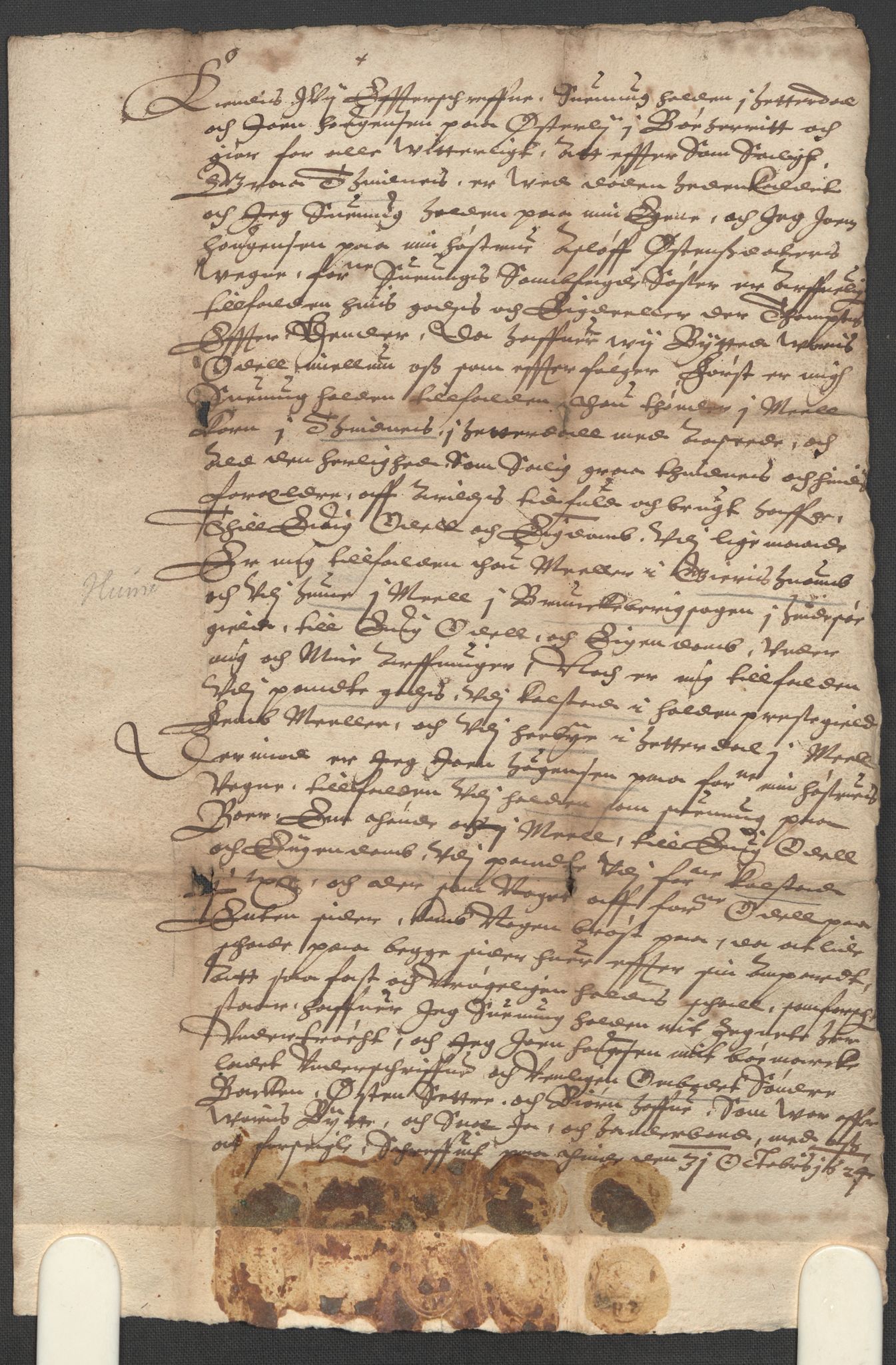 Riksarkivets diplomsamling, AV/RA-EA-5965/F15/L0028: Prestearkiv - Telemark, 1572-1769, p. 141