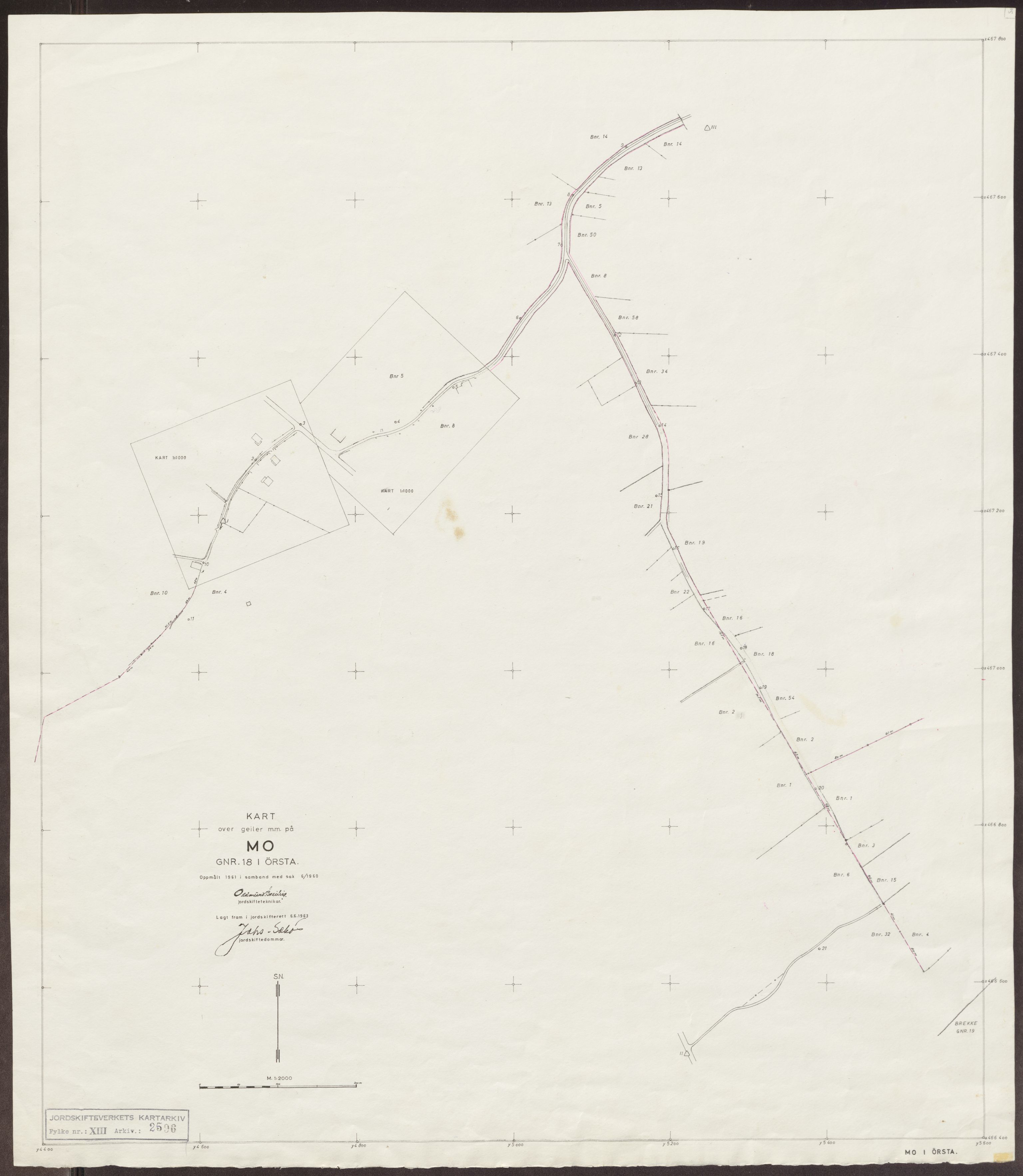 Jordskifteverkets kartarkiv, RA/S-3929/T, 1859-1988, p. 3261