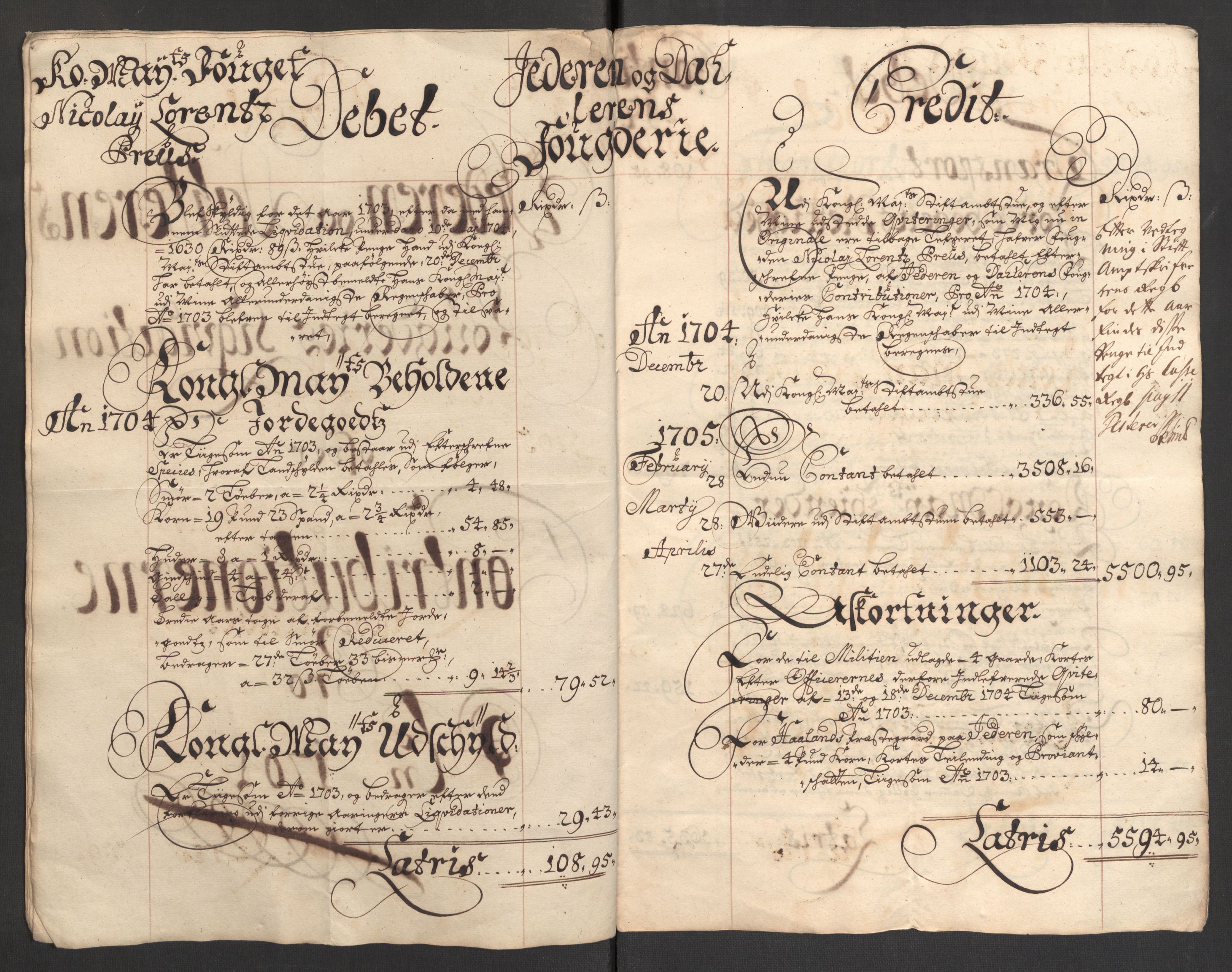 Rentekammeret inntil 1814, Reviderte regnskaper, Fogderegnskap, AV/RA-EA-4092/R46/L2732: Fogderegnskap Jæren og Dalane, 1703-1704, p. 91