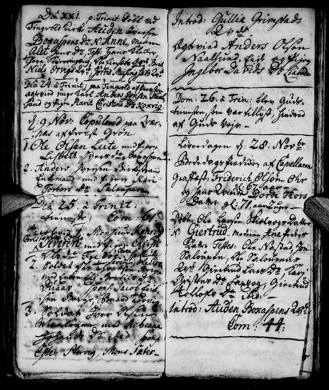 Ministerialprotokoller, klokkerbøker og fødselsregistre - Møre og Romsdal, SAT/A-1454/573/L0871: Parish register (official) no. 573A01, 1732-1754