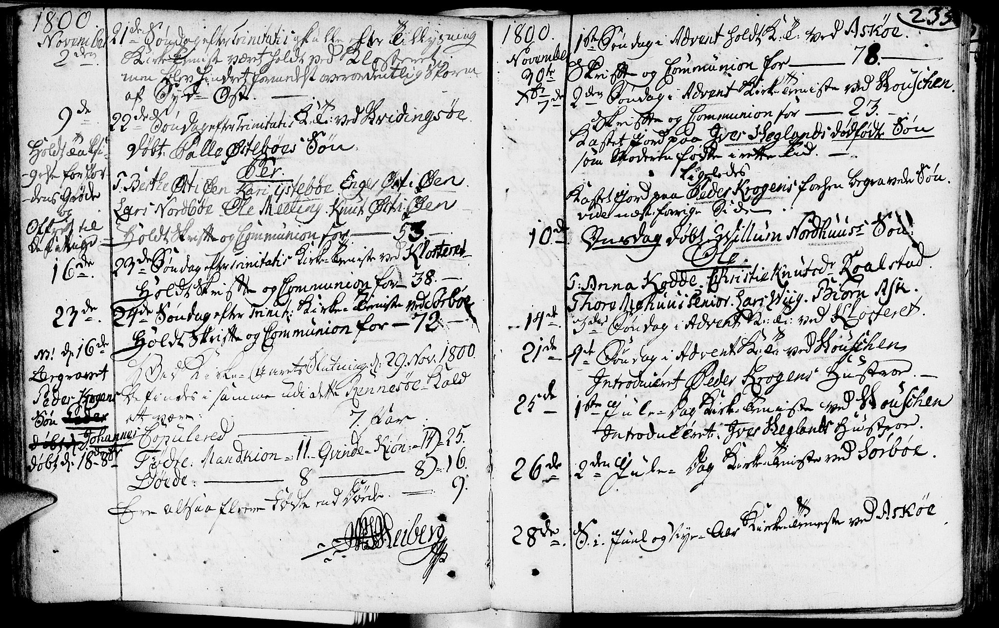 Rennesøy sokneprestkontor, SAST/A -101827/H/Ha/Haa/L0003: Parish register (official) no. A 3, 1772-1815, p. 235