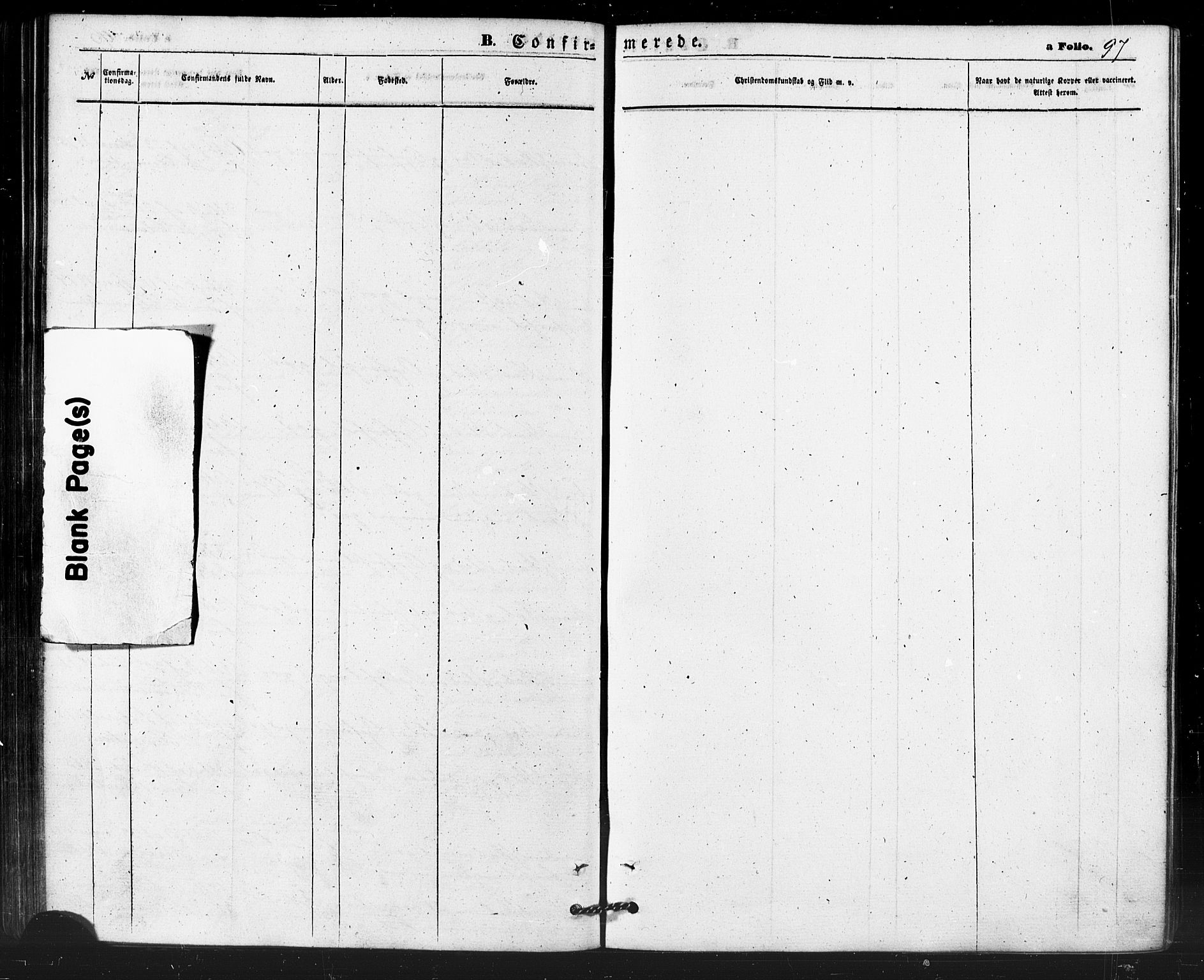 Kautokeino sokneprestembete, SATØ/S-1340/H/Ha/L0003.kirke: Parish register (official) no. 3, 1862-1879, p. 97