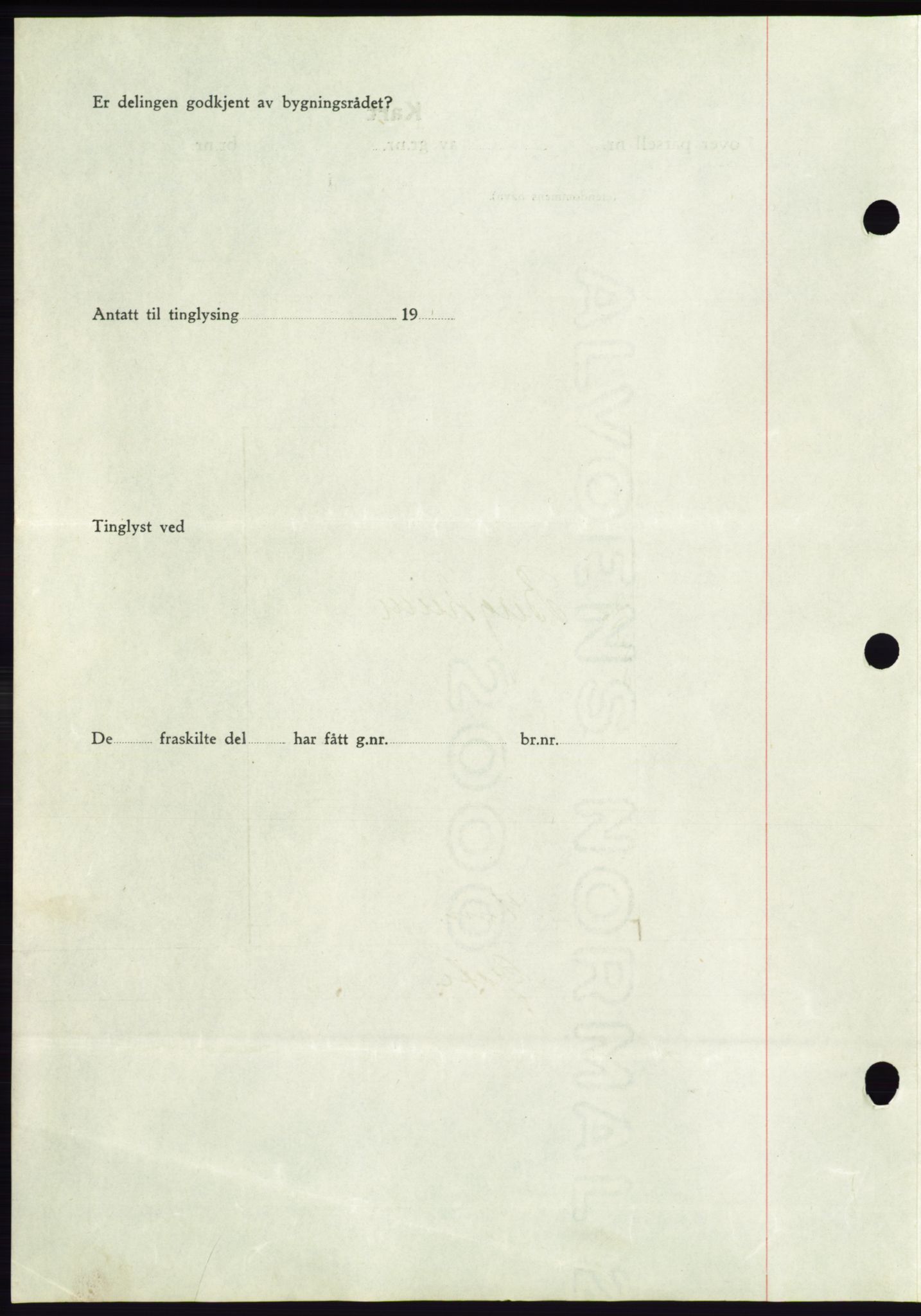 Søre Sunnmøre sorenskriveri, AV/SAT-A-4122/1/2/2C/L0068: Mortgage book no. 62, 1939-1939, Diary no: : 1325/1939