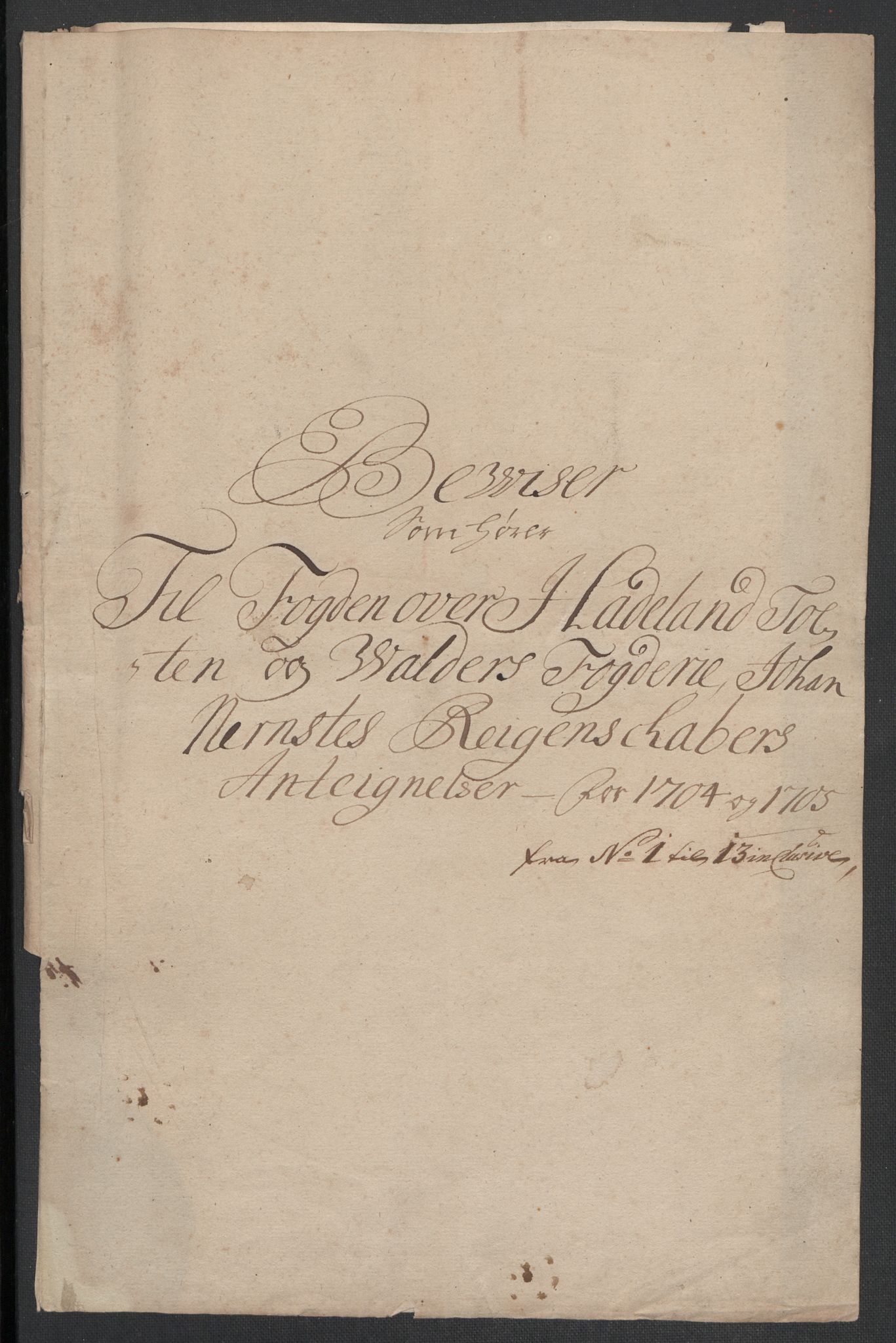 Rentekammeret inntil 1814, Reviderte regnskaper, Fogderegnskap, AV/RA-EA-4092/R18/L1304: Fogderegnskap Hadeland, Toten og Valdres, 1706, p. 420