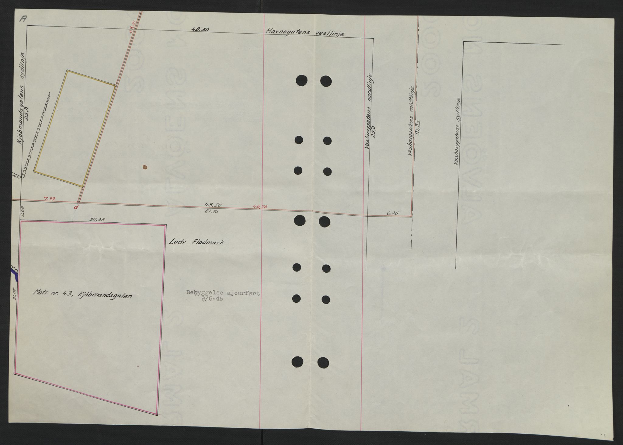 Ålesund byfogd, AV/SAT-A-4384: Mortgage book no. 36a, 1944-1945, Diary no: : 301/1945