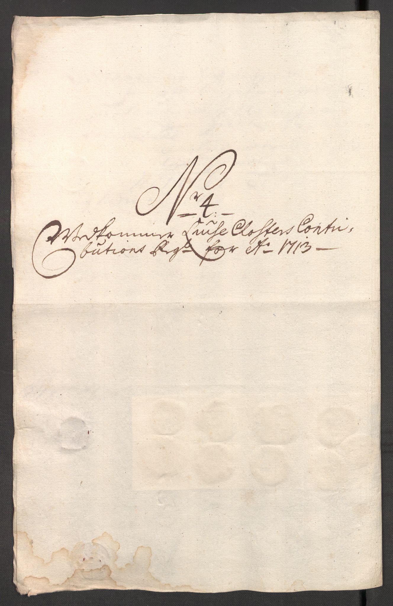 Rentekammeret inntil 1814, Reviderte regnskaper, Fogderegnskap, AV/RA-EA-4092/R50/L3160: Fogderegnskap Lyse kloster, 1710-1719, p. 143