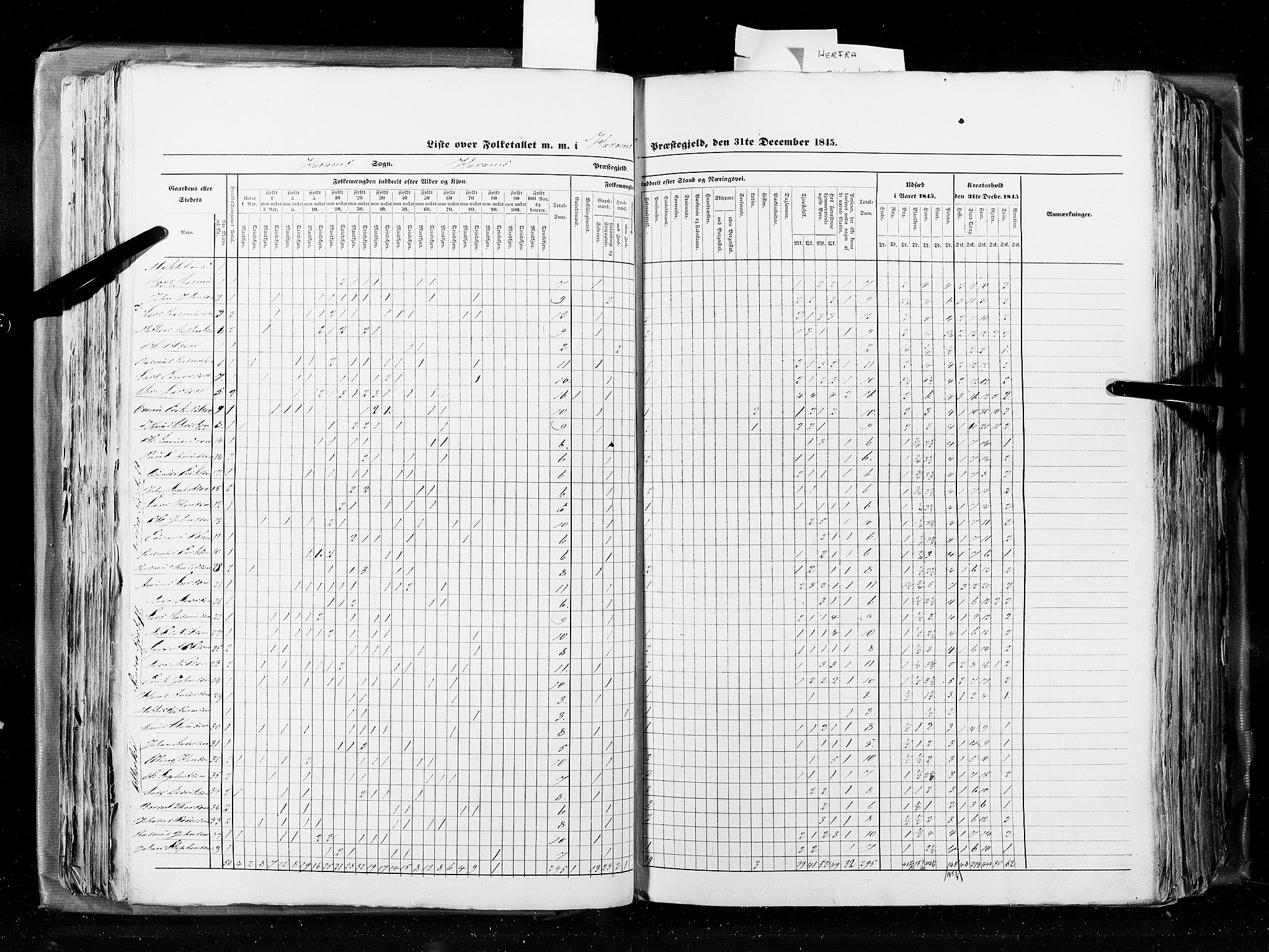 RA, Census 1845, vol. 8: Romsdal amt og Søndre Trondhjems amt, 1845, p. 108