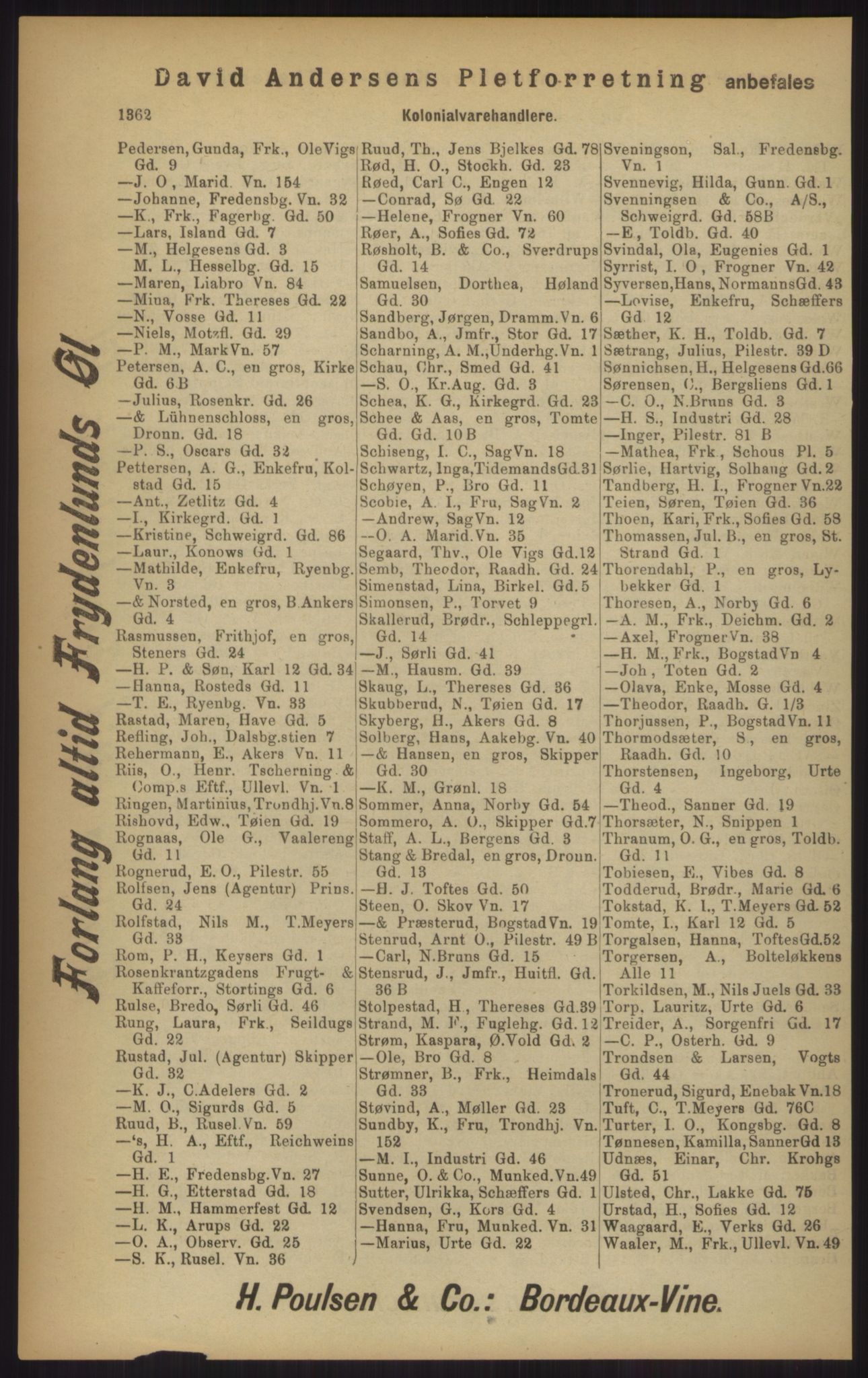 Kristiania/Oslo adressebok, PUBL/-, 1902, p. 1362