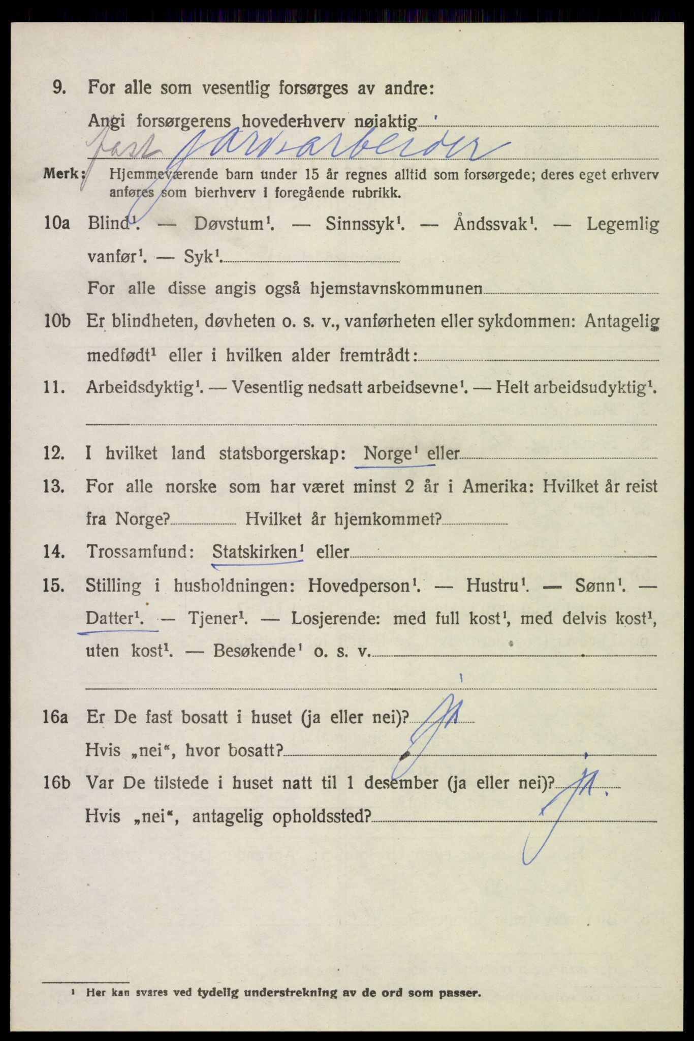 SAH, 1920 census for Romedal, 1920, p. 7742