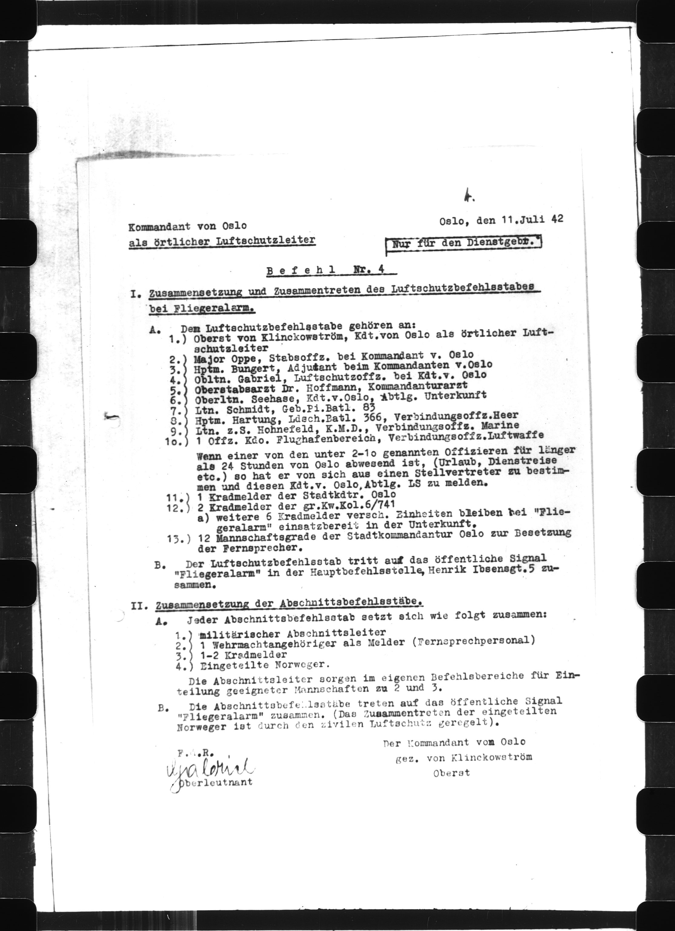 Documents Section, AV/RA-RAFA-2200/V/L0063: Film med LMDC Serial Numbers, 1940-1945, p. 136