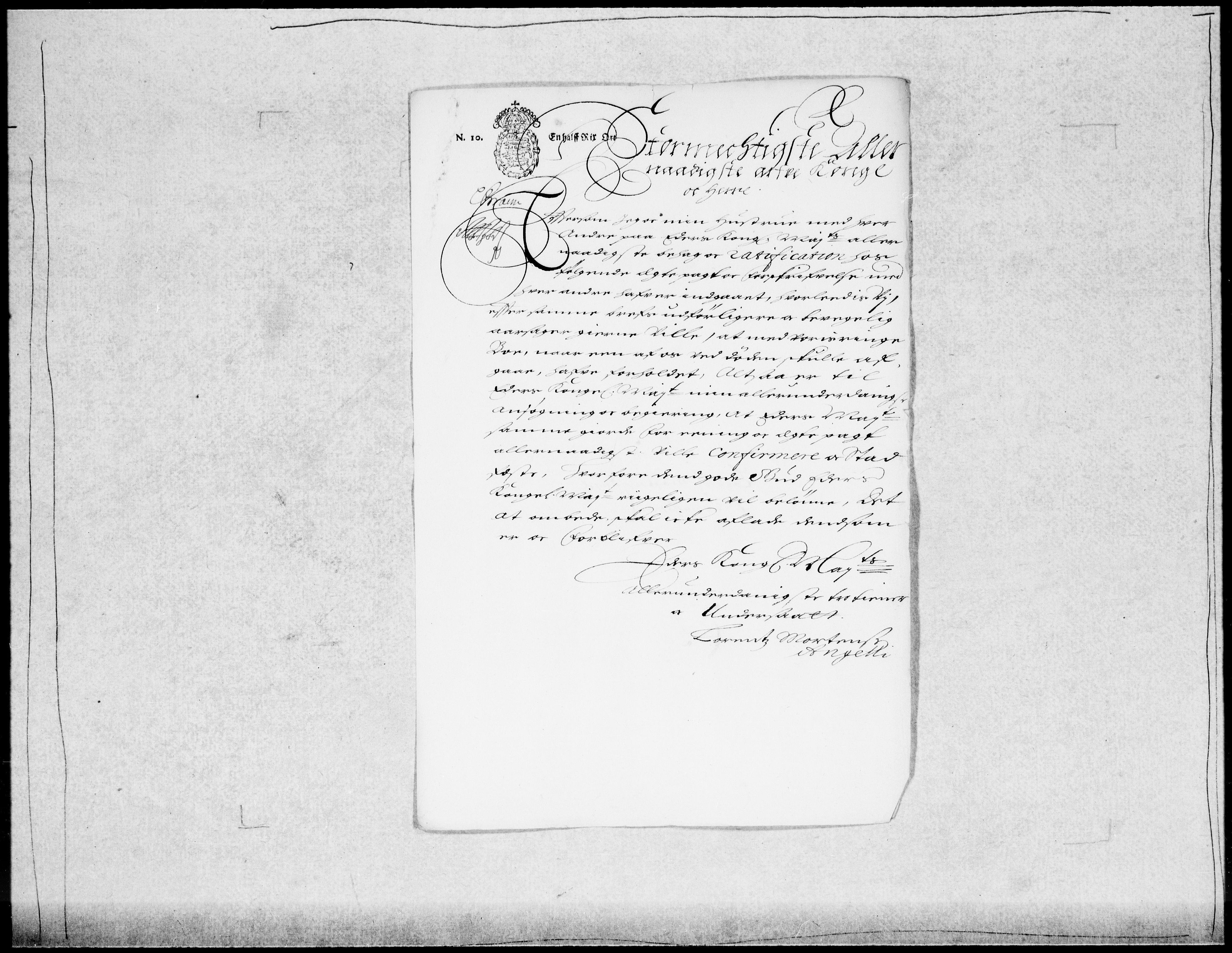 Danske Kanselli 1572-1799, AV/RA-EA-3023/F/Fc/Fcc/Fcca/L0037: Norske innlegg 1572-1799, 1684, p. 205