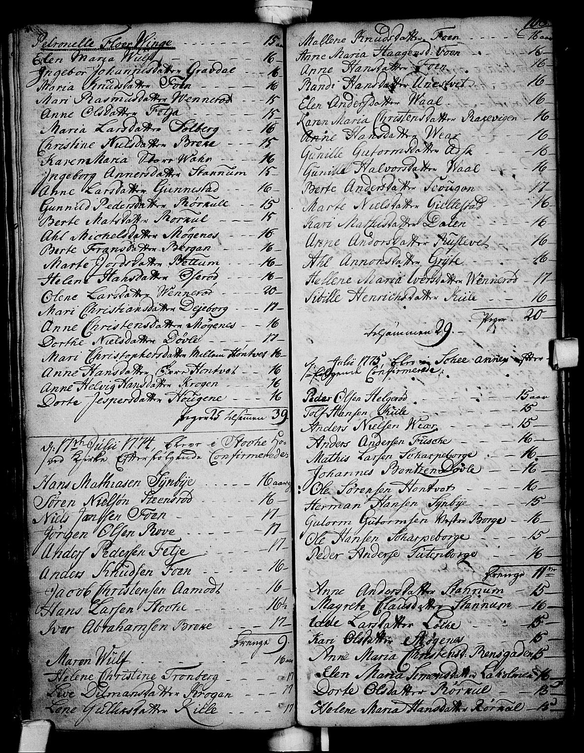 Stokke kirkebøker, AV/SAKO-A-320/F/Fa/L0003: Parish register (official) no. I 3, 1771-1803, p. 108