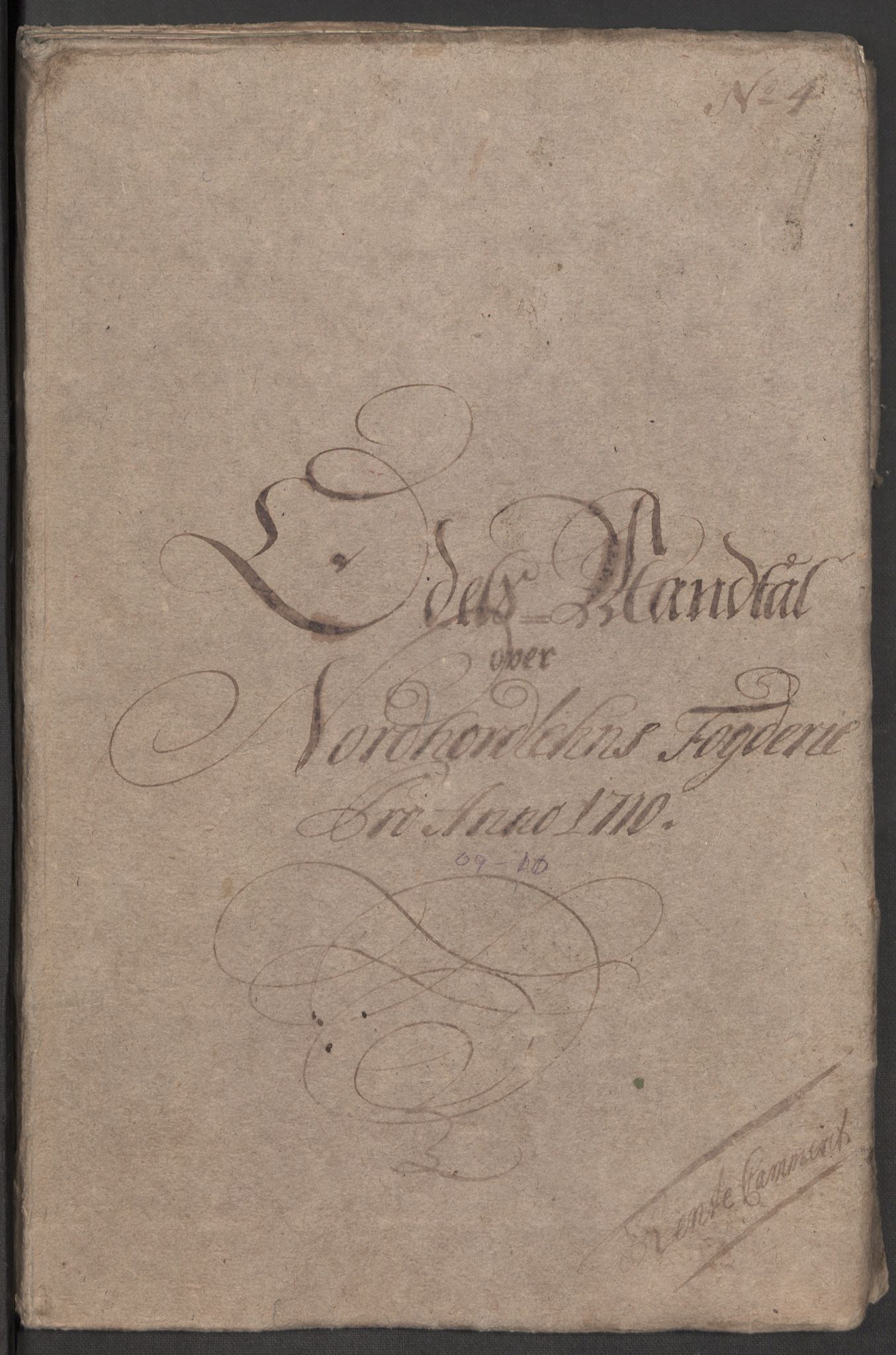 Rentekammeret inntil 1814, Reviderte regnskaper, Fogderegnskap, RA/EA-4092/R51/L3191: Fogderegnskap Nordhordland og Voss, 1710, p. 62
