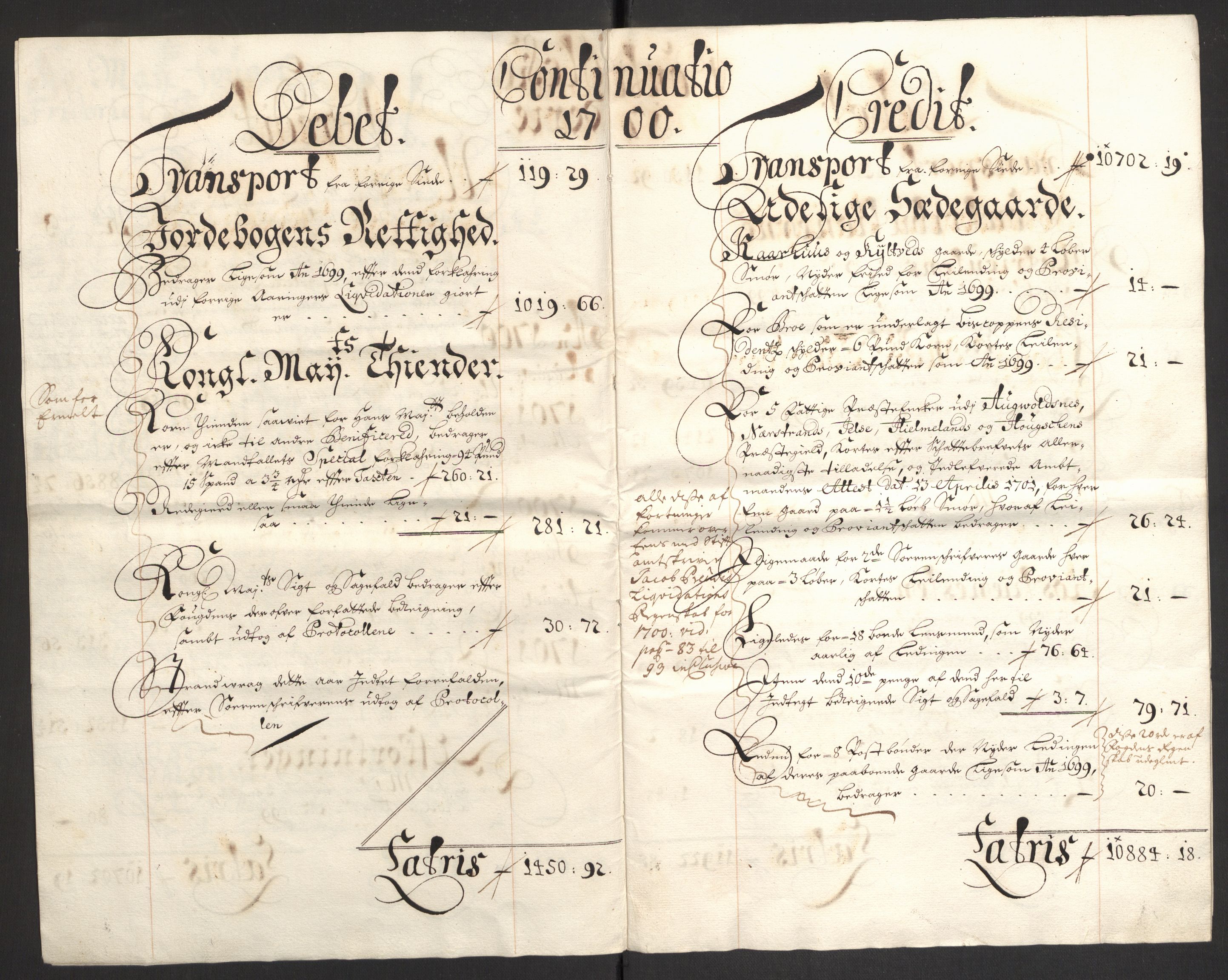 Rentekammeret inntil 1814, Reviderte regnskaper, Fogderegnskap, AV/RA-EA-4092/R47/L2858: Fogderegnskap Ryfylke, 1697-1700, p. 330