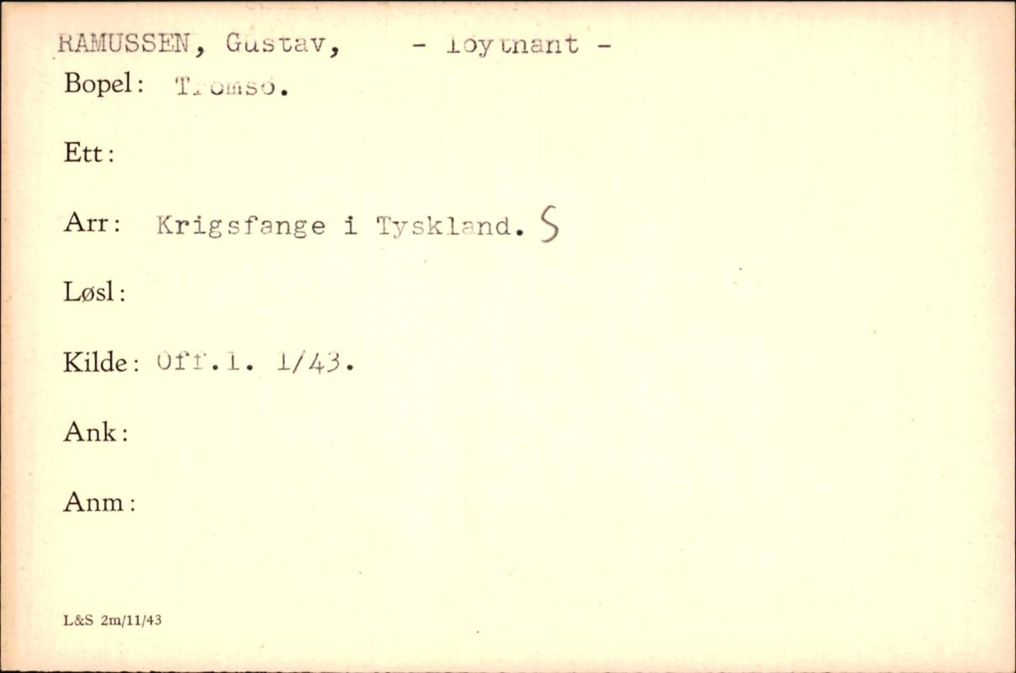 Forsvaret, Forsvarets krigshistoriske avdeling, AV/RA-RAFA-2017/Y/Yf/L0200: II-C-11-2102  -  Norske krigsfanger i Tyskland, 1940-1945, p. 846