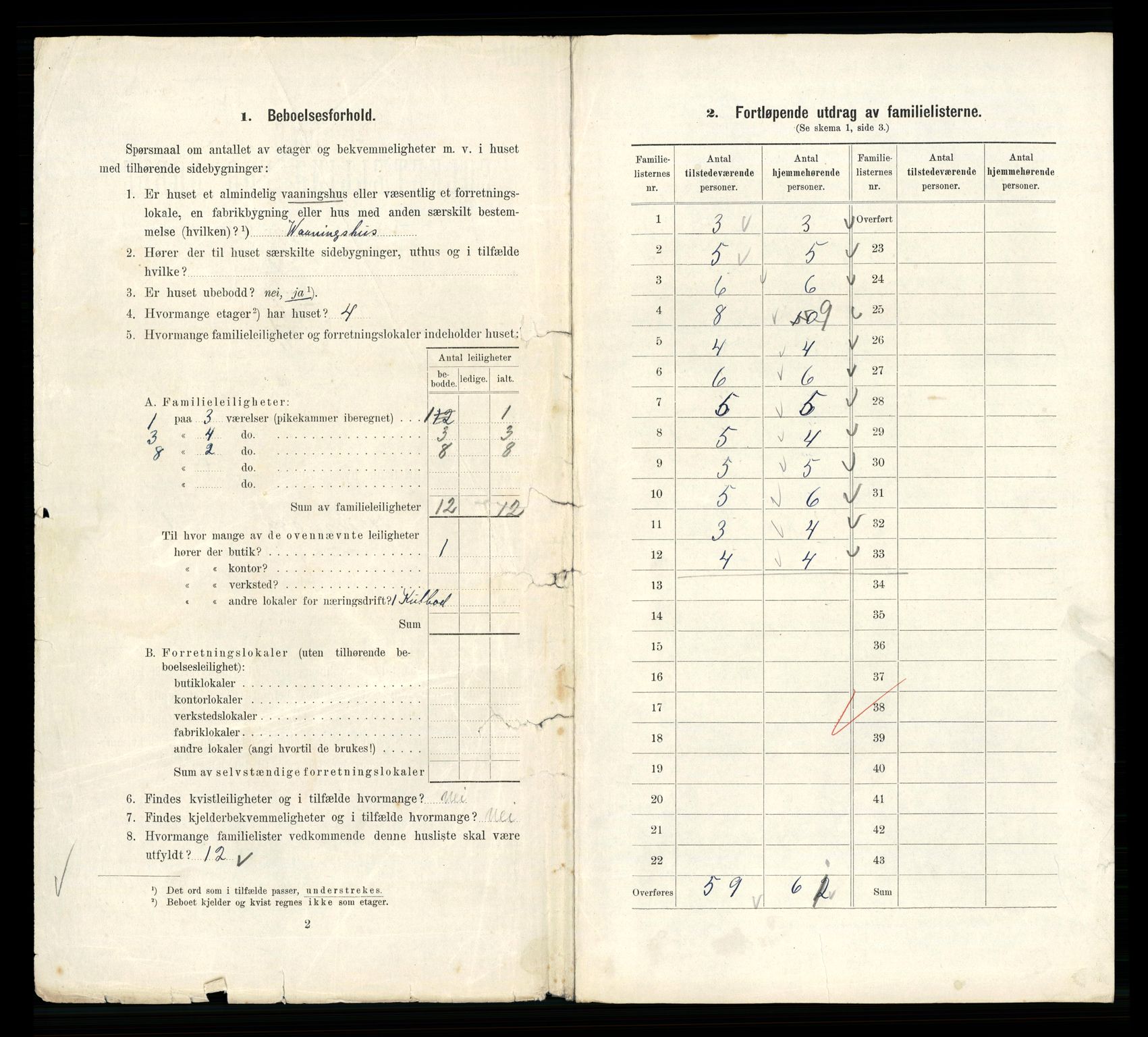 RA, 1910 census for Kristiania, 1910, p. 29796