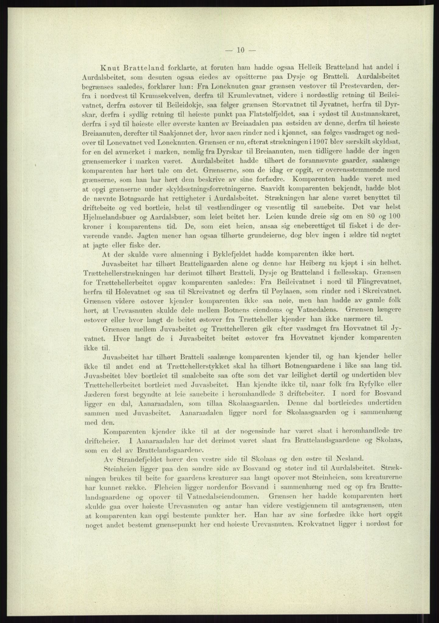 Høyfjellskommisjonen, AV/RA-S-1546/X/Xa/L0001: Nr. 1-33, 1909-1953, p. 1165