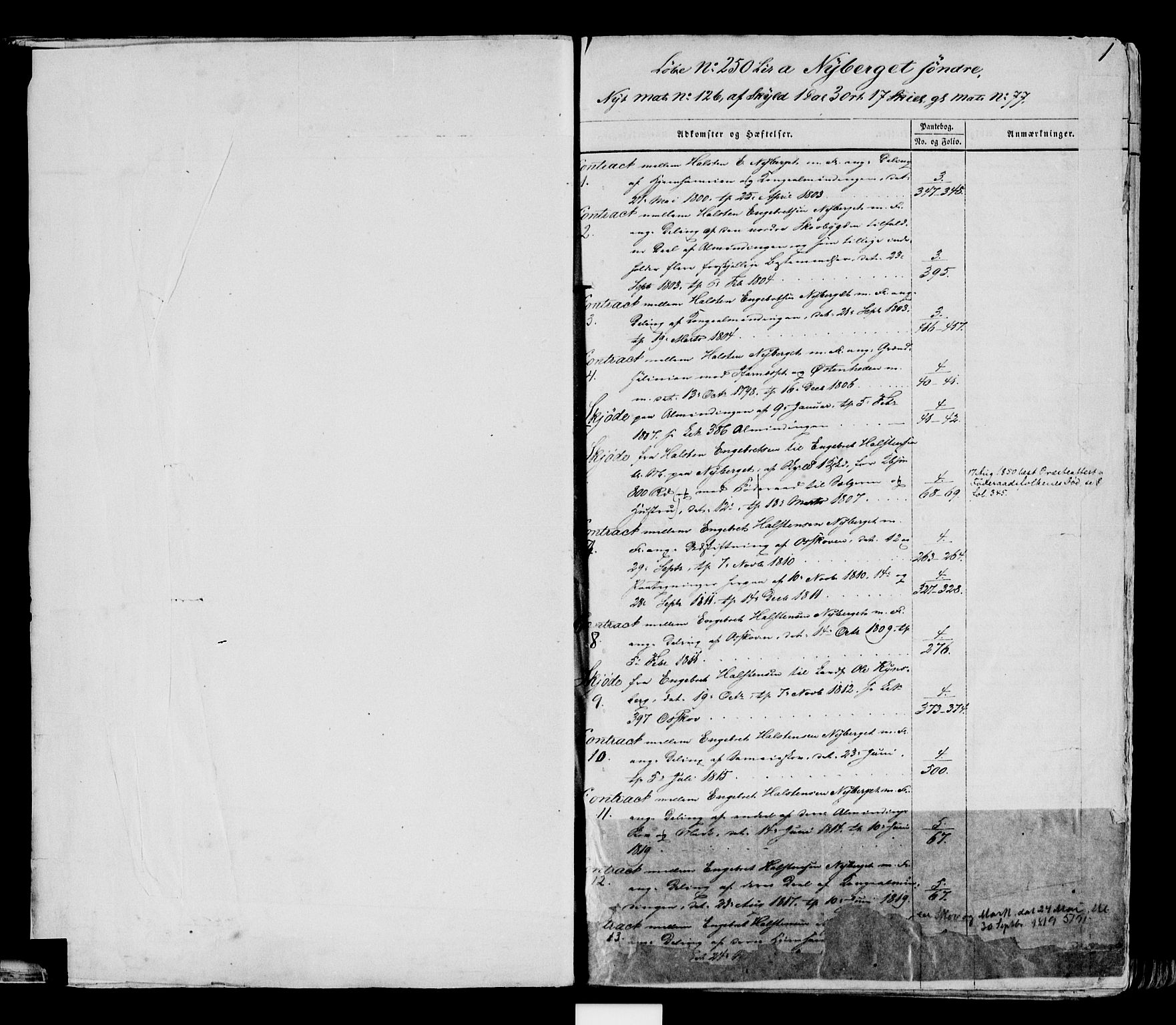 Sør-Østerdal sorenskriveri, SAH/TING-018/H/Ha/Haa/L0004: Mortgage register no. 4, 1801-1888, p. 0-1