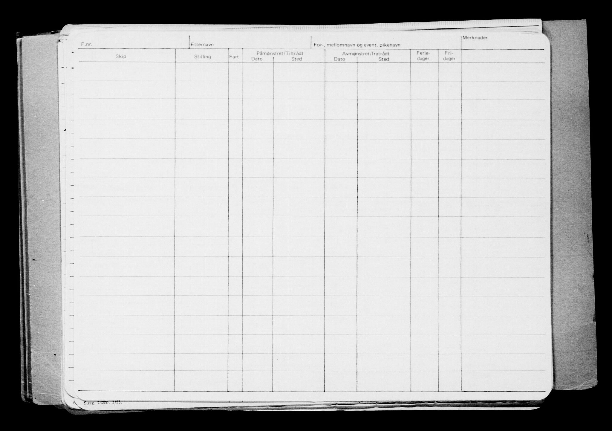 Direktoratet for sjømenn, RA/S-3545/G/Gb/L0070: Hovedkort, 1907, p. 279