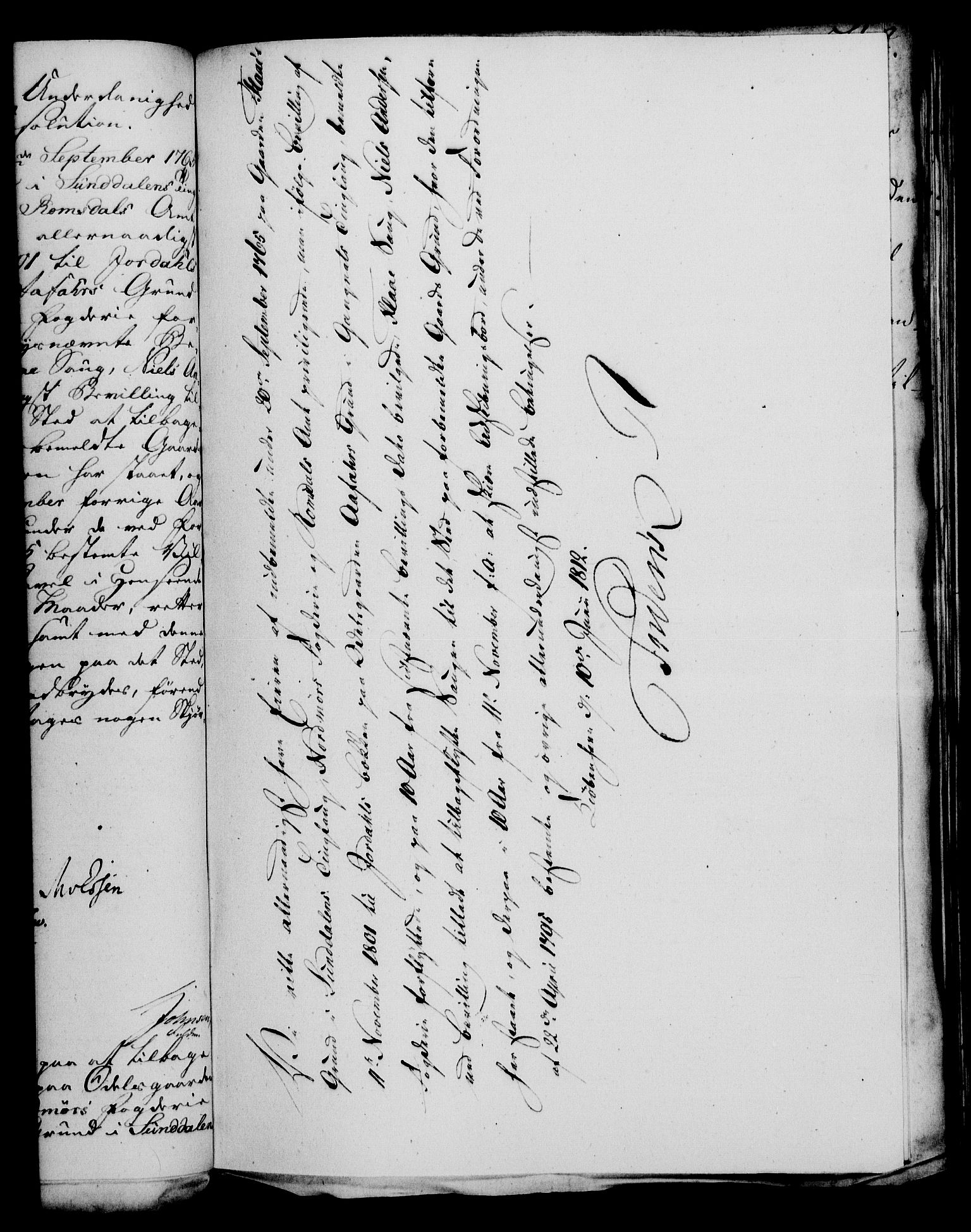 Rentekammeret, Kammerkanselliet, RA/EA-3111/G/Gf/Gfa/L0094: Norsk relasjons- og resolusjonsprotokoll (merket RK 52.94), 1812, p. 269