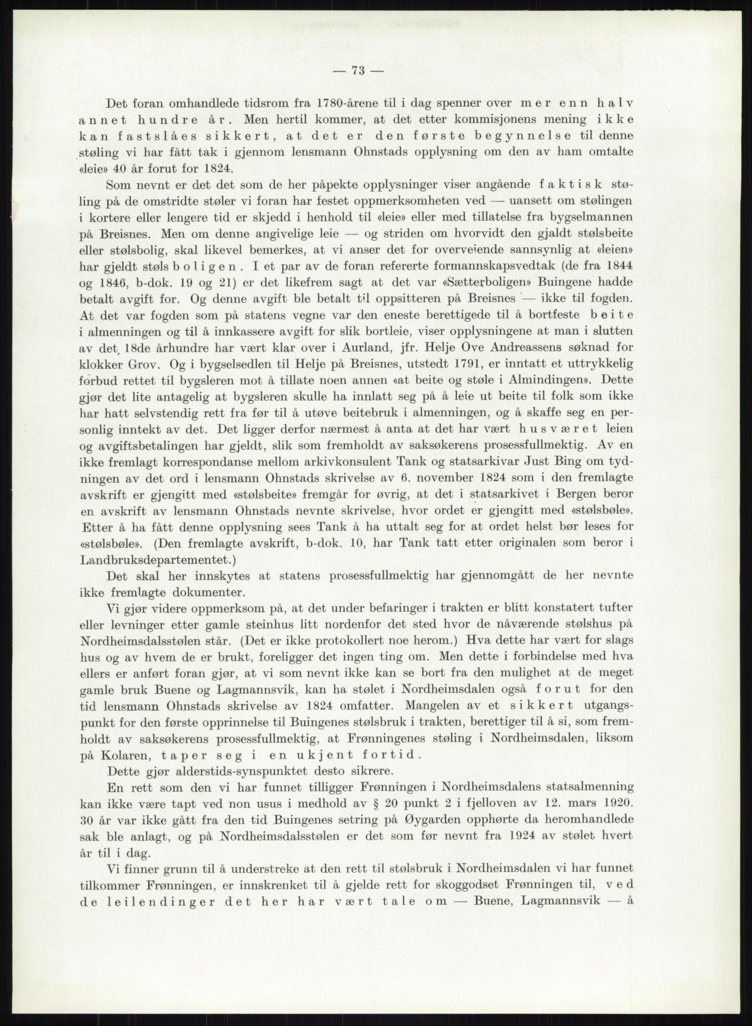 Høyfjellskommisjonen, RA/S-1546/X/Xa/L0001: Nr. 1-33, 1909-1953, p. 3322