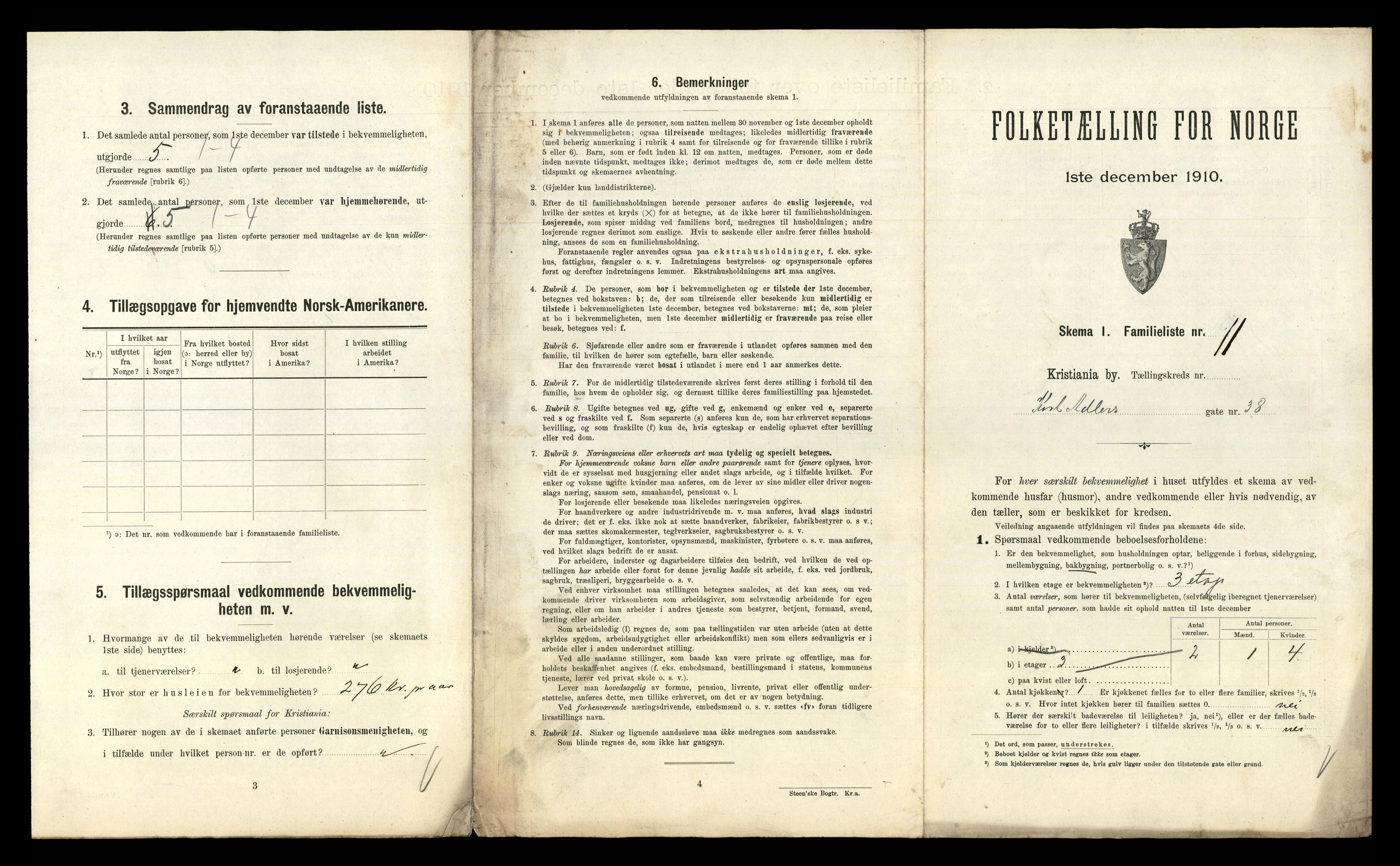 RA, 1910 census for Kristiania, 1910, p. 14231