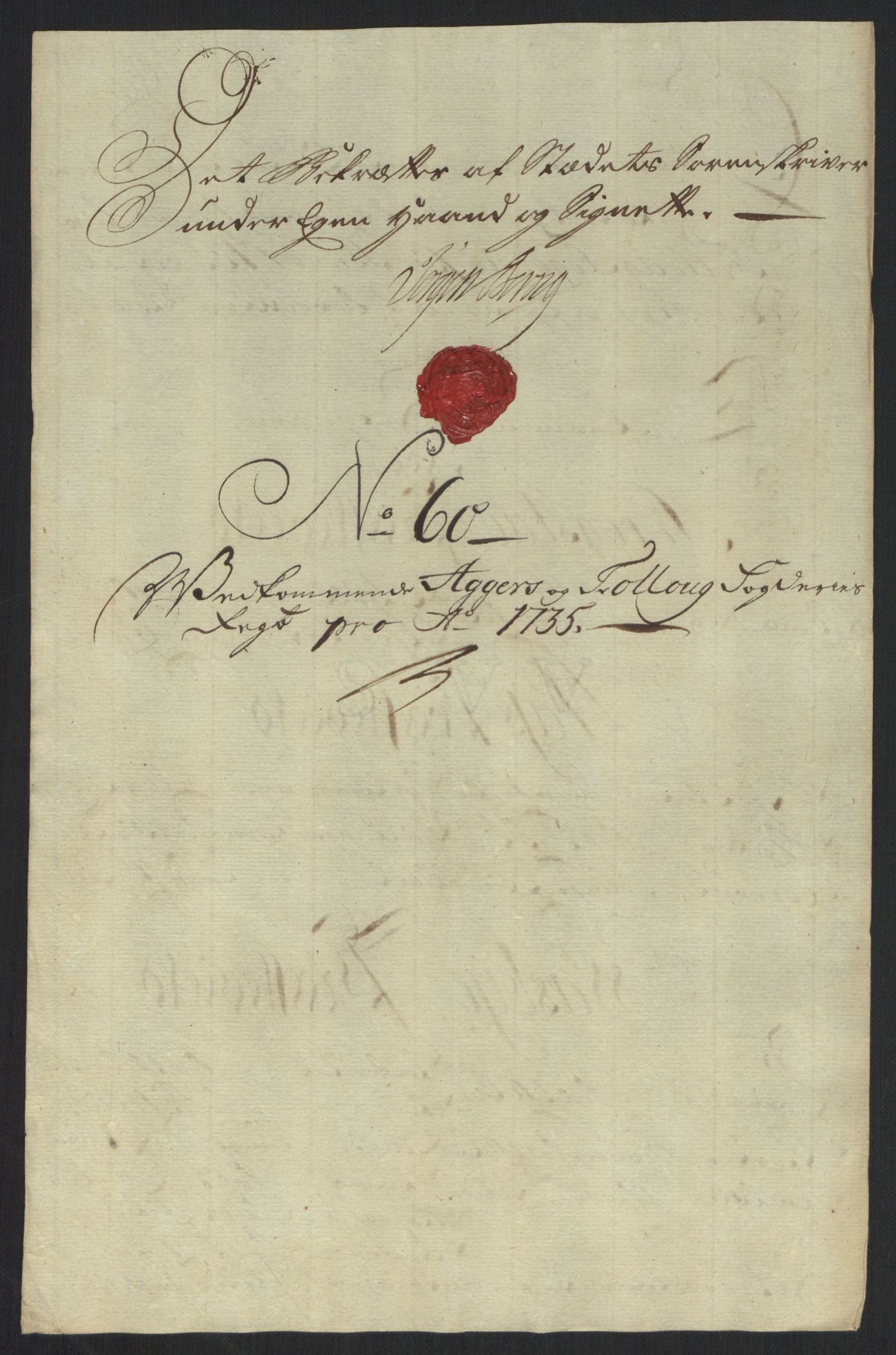 Rentekammeret inntil 1814, Reviderte regnskaper, Fogderegnskap, AV/RA-EA-4092/R10/L0474: Fogderegnskap Aker og Follo, 1735, p. 180