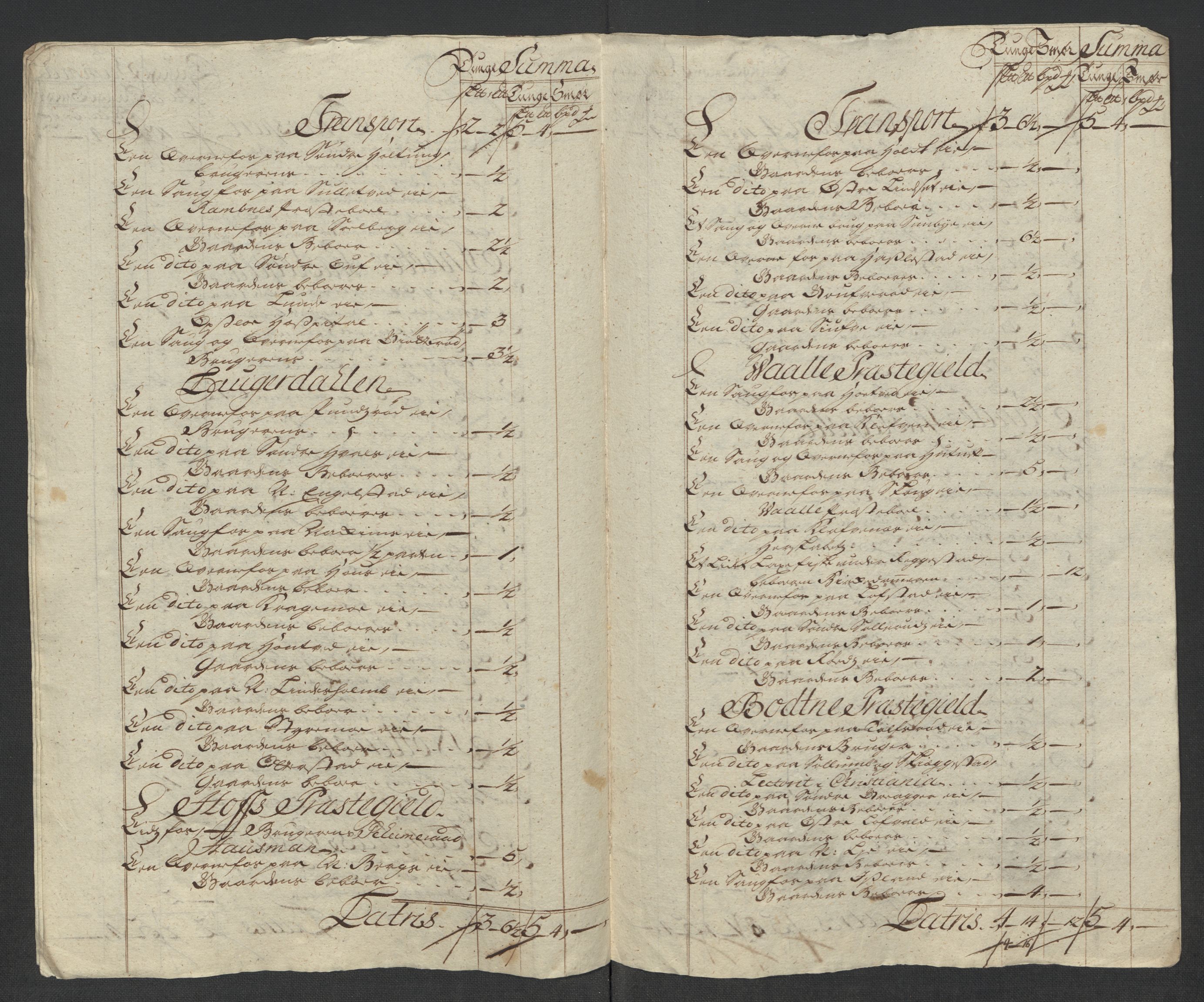 Rentekammeret inntil 1814, Reviderte regnskaper, Fogderegnskap, AV/RA-EA-4092/R32/L1880: Fogderegnskap Jarlsberg grevskap, 1716, p. 289