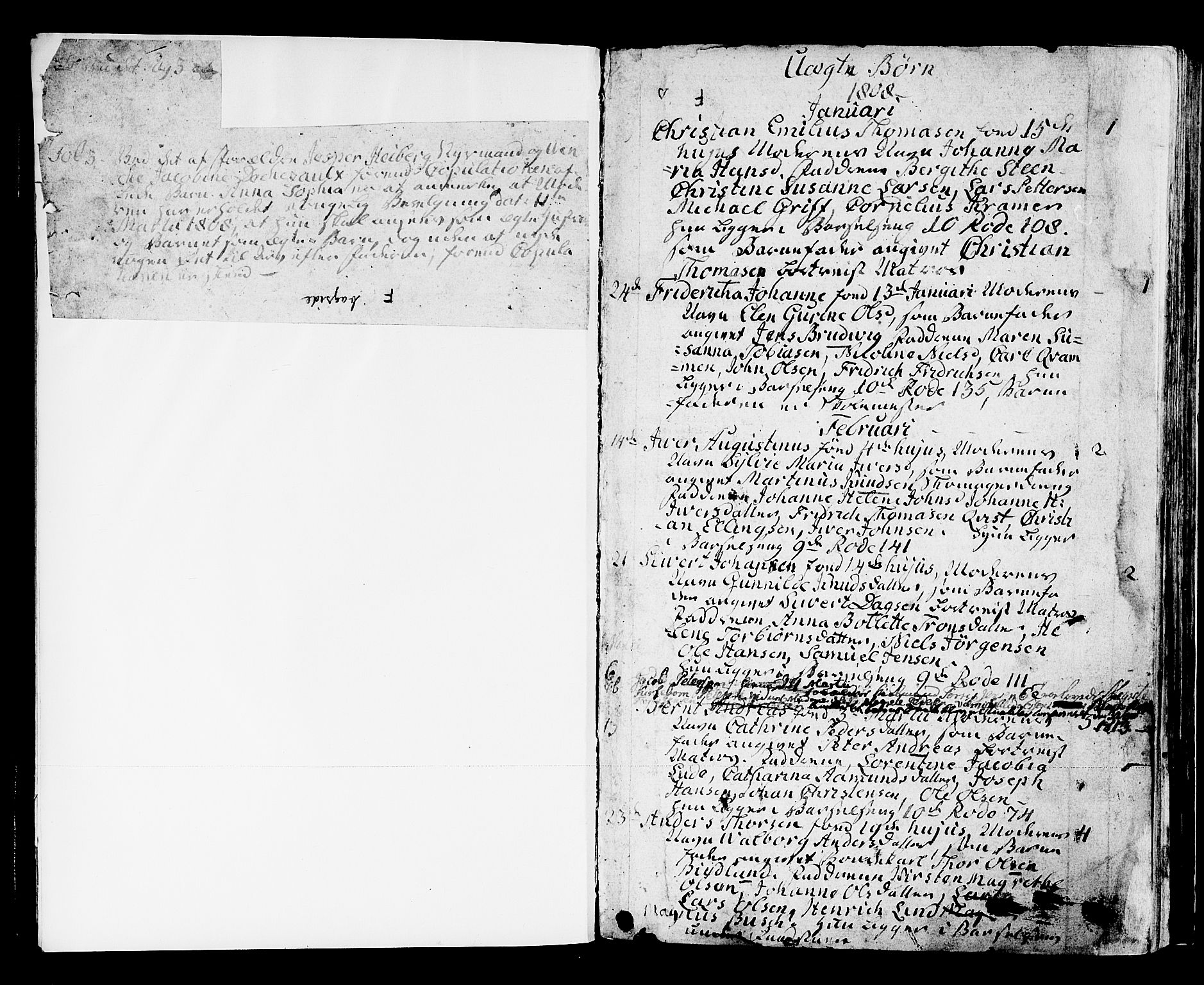 Domkirken sokneprestembete, SAB/A-74801/H/Haa/L0005: Parish register (official) no. A 5, 1808-1820, p. 260-261