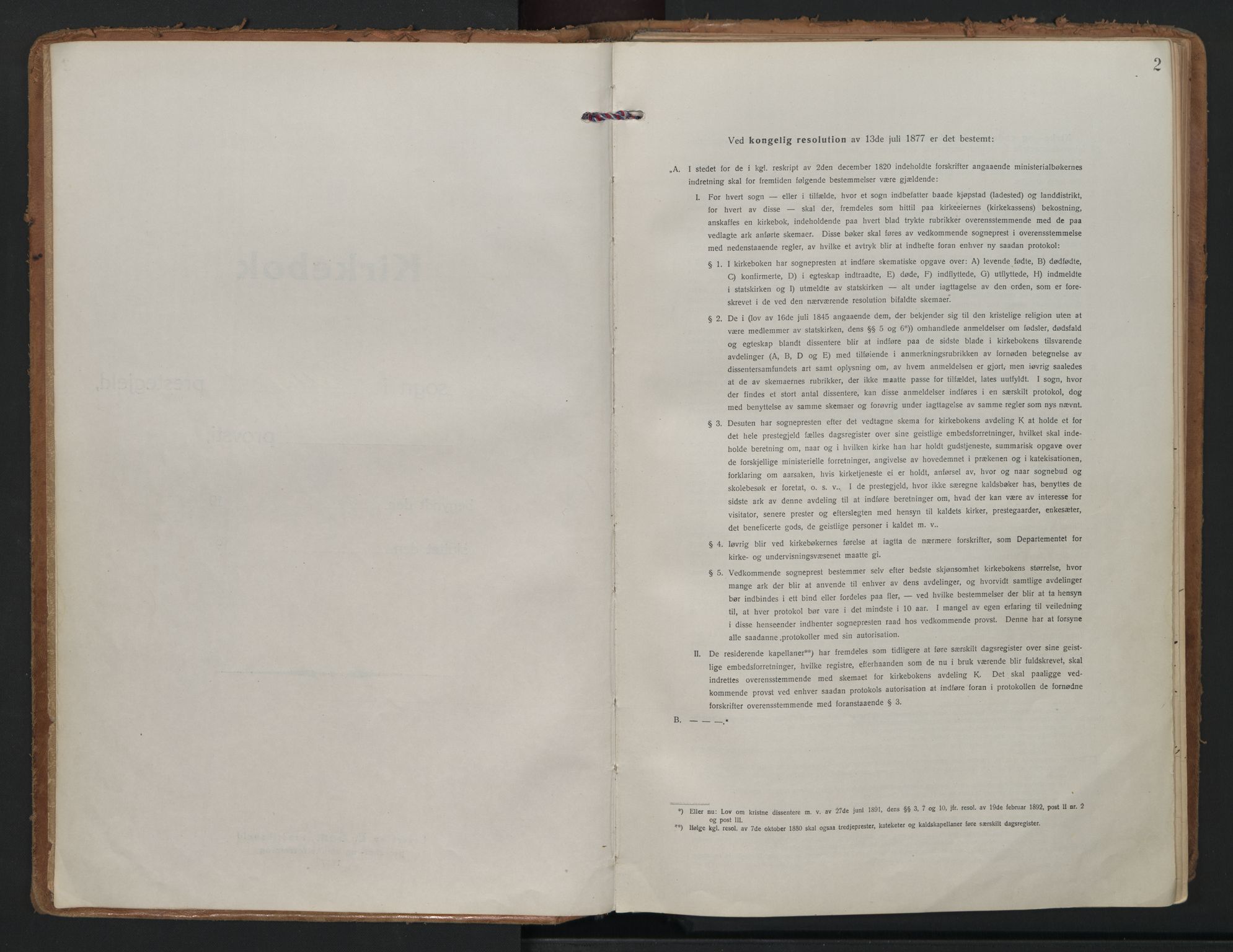 Rakkestad prestekontor Kirkebøker, SAO/A-2008/F/Fb/L0003: Parish register (official) no. II 3, 1920-1940, p. 2