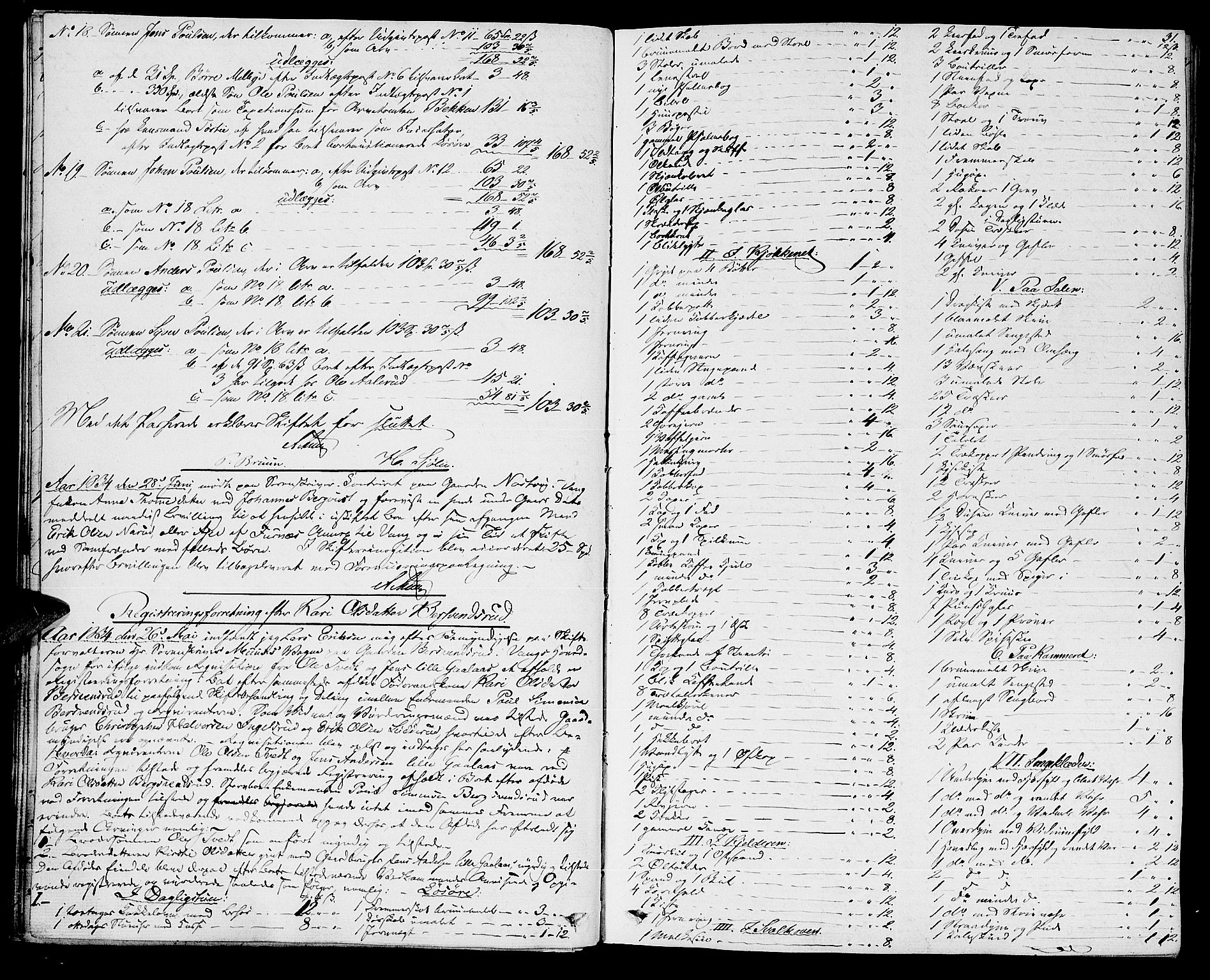Nord-Hedmark sorenskriveri, AV/SAH-TING-012/J/Ja/L0009: Skifteprotokoll, 1834-1839, p. 30-31