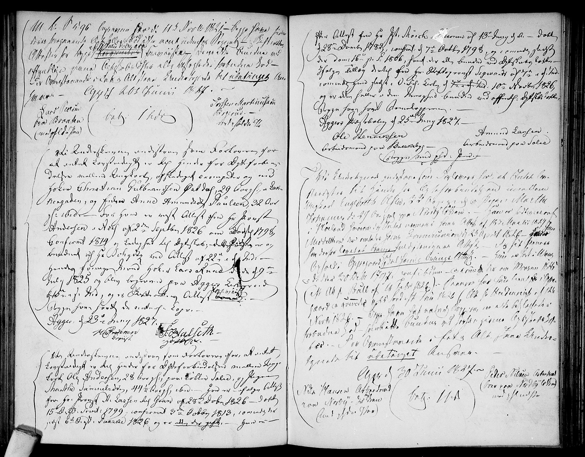 Aker prestekontor kirkebøker, AV/SAO-A-10861/L/L0004: Best man's statements no. 4, 1778-1831