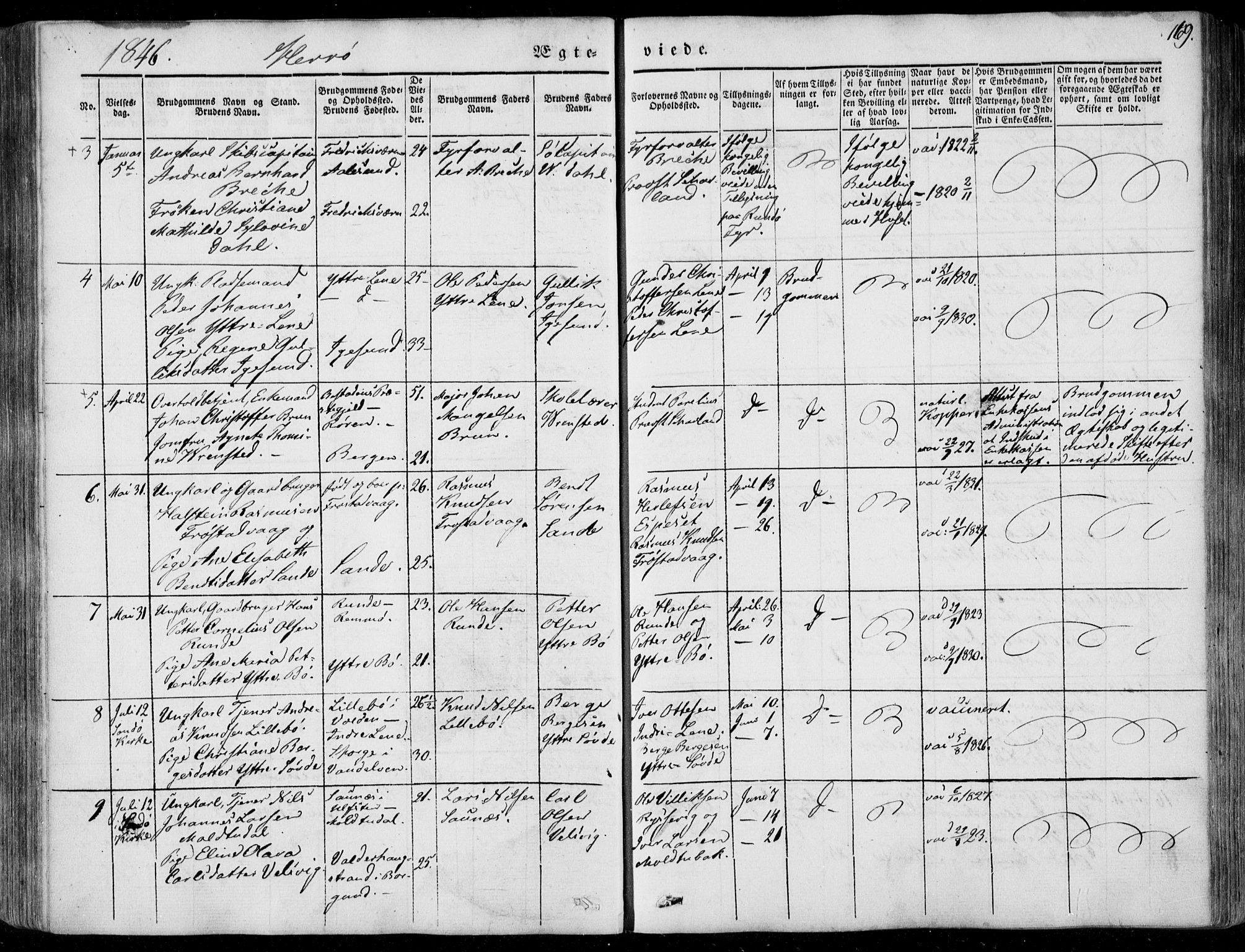 Ministerialprotokoller, klokkerbøker og fødselsregistre - Møre og Romsdal, SAT/A-1454/507/L0070: Parish register (official) no. 507A05, 1842-1873, p. 169