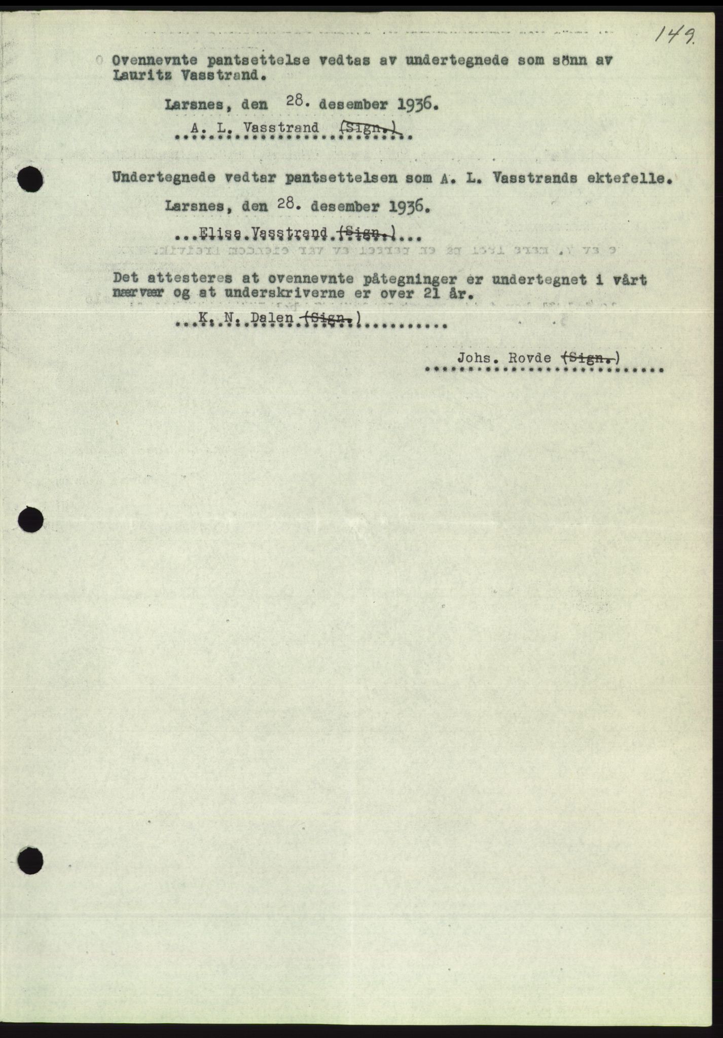 Søre Sunnmøre sorenskriveri, AV/SAT-A-4122/1/2/2C/L0062: Mortgage book no. 56, 1936-1937, Diary no: : 28/1937