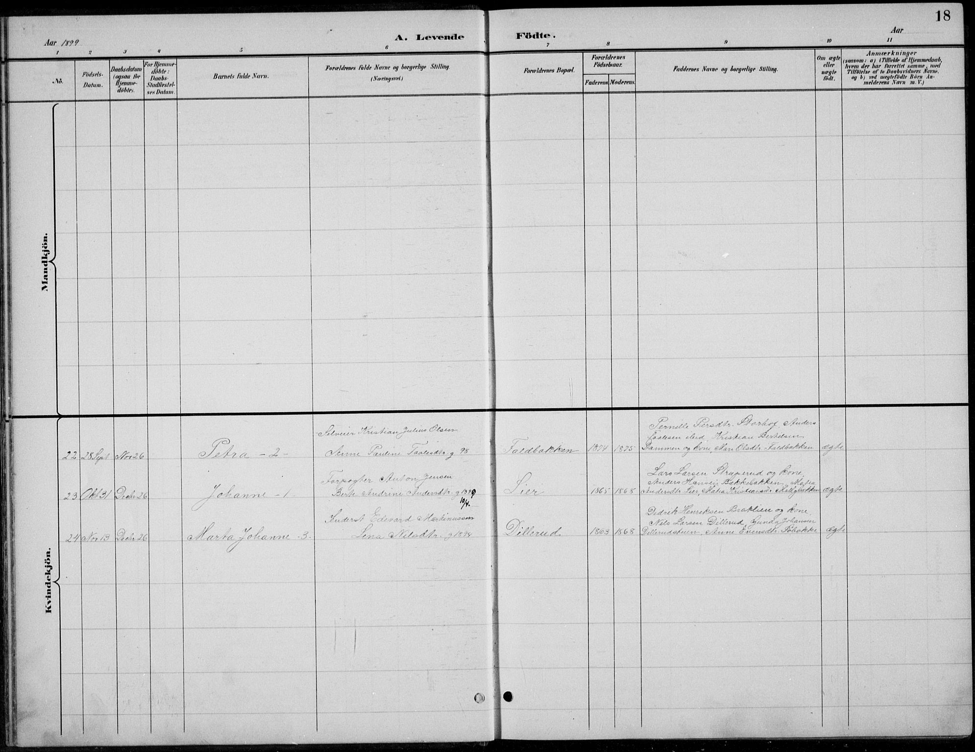 Romedal prestekontor, AV/SAH-PREST-004/L/L0013: Parish register (copy) no. 13, 1896-1937, p. 18