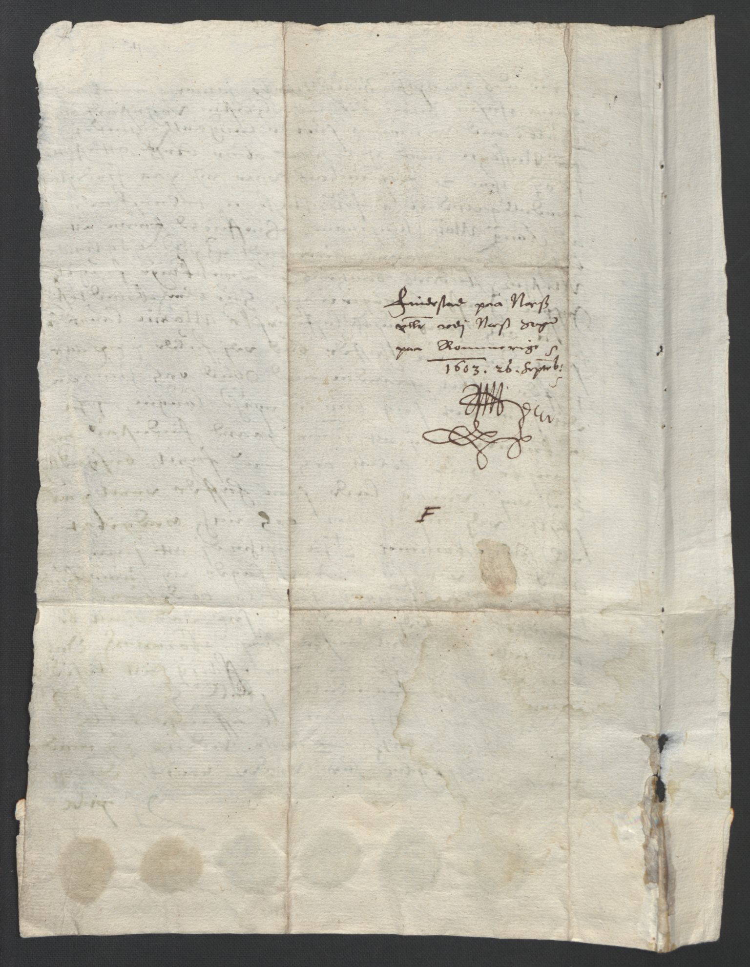 Oslo stiftsdireksjon, AV/SAO-A-11085/G/Gb/L0001: Bispestolens dokumenter, 1584-1612, p. 59