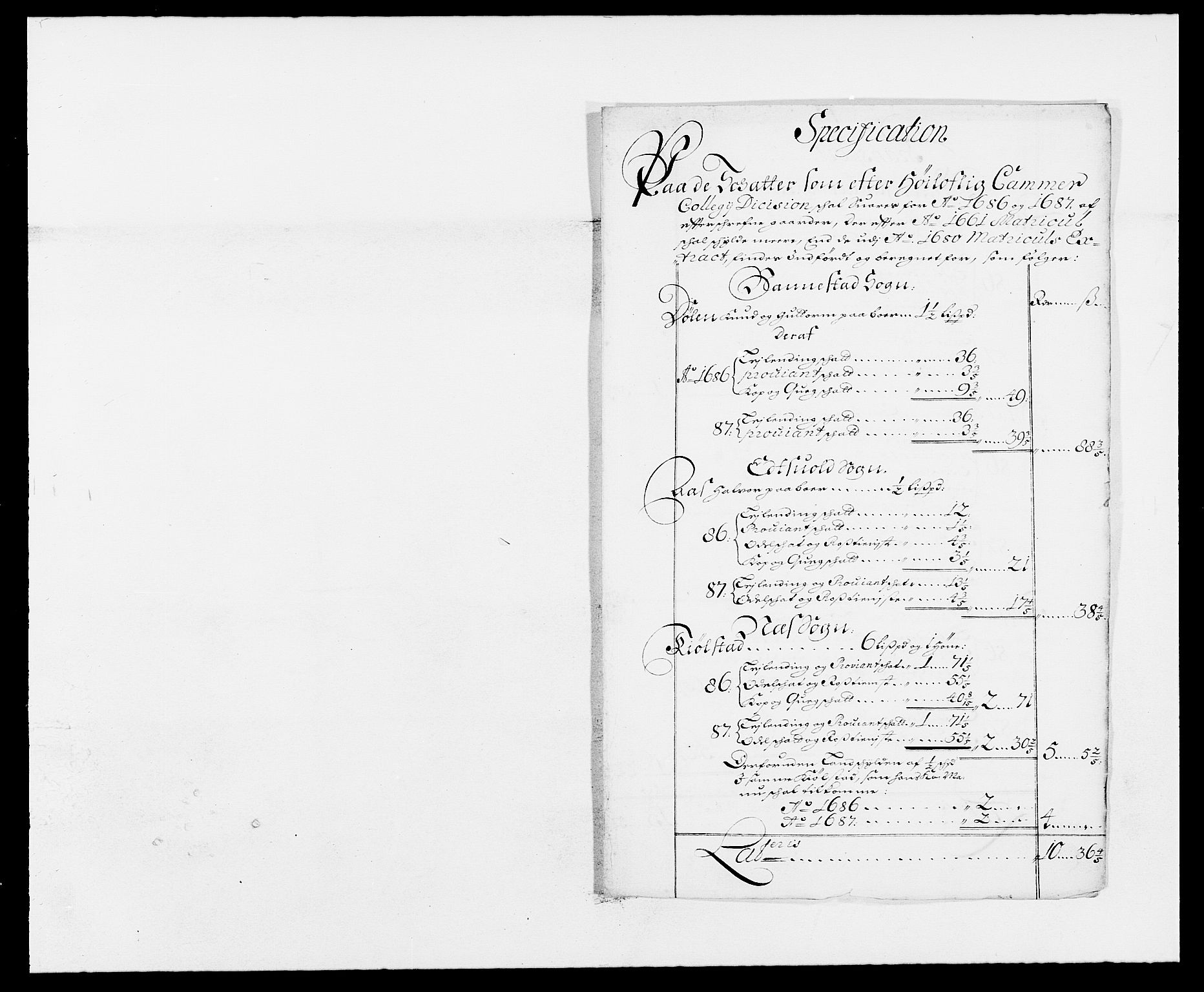 Rentekammeret inntil 1814, Reviderte regnskaper, Fogderegnskap, AV/RA-EA-4092/R12/L0700: Fogderegnskap Øvre Romerike, 1687-1688, p. 444