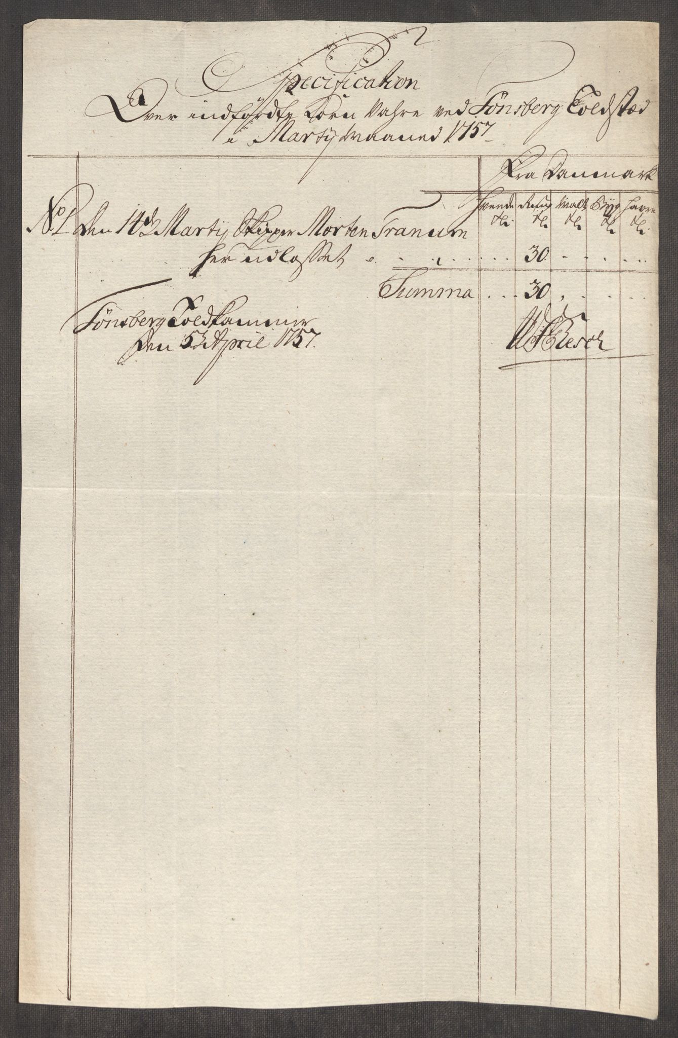 Rentekammeret inntil 1814, Realistisk ordnet avdeling, AV/RA-EA-4070/Oe/L0005: [Ø1]: Priskuranter, 1753-1757, p. 786