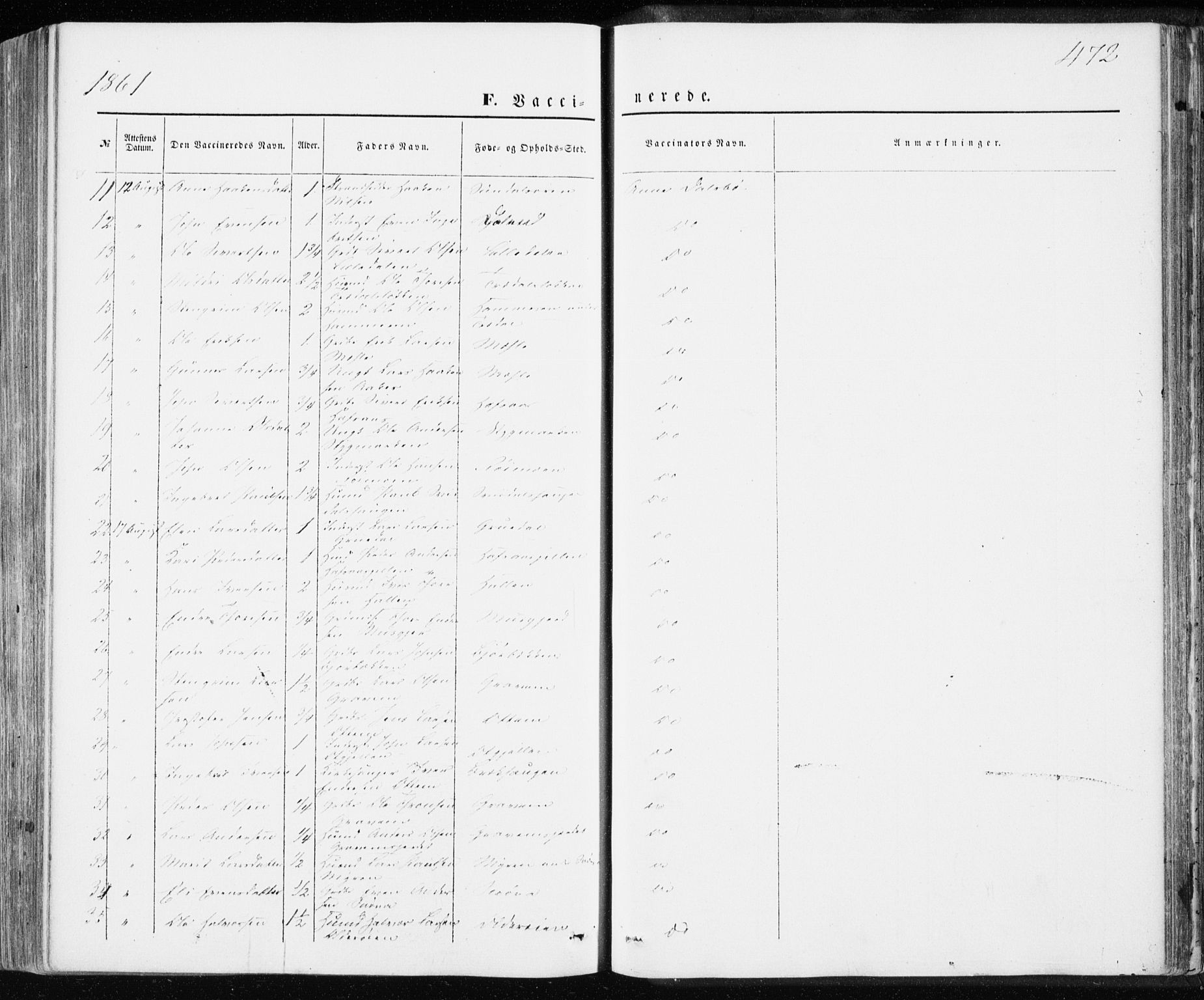 Ministerialprotokoller, klokkerbøker og fødselsregistre - Møre og Romsdal, SAT/A-1454/590/L1013: Parish register (official) no. 590A05, 1847-1877, p. 472